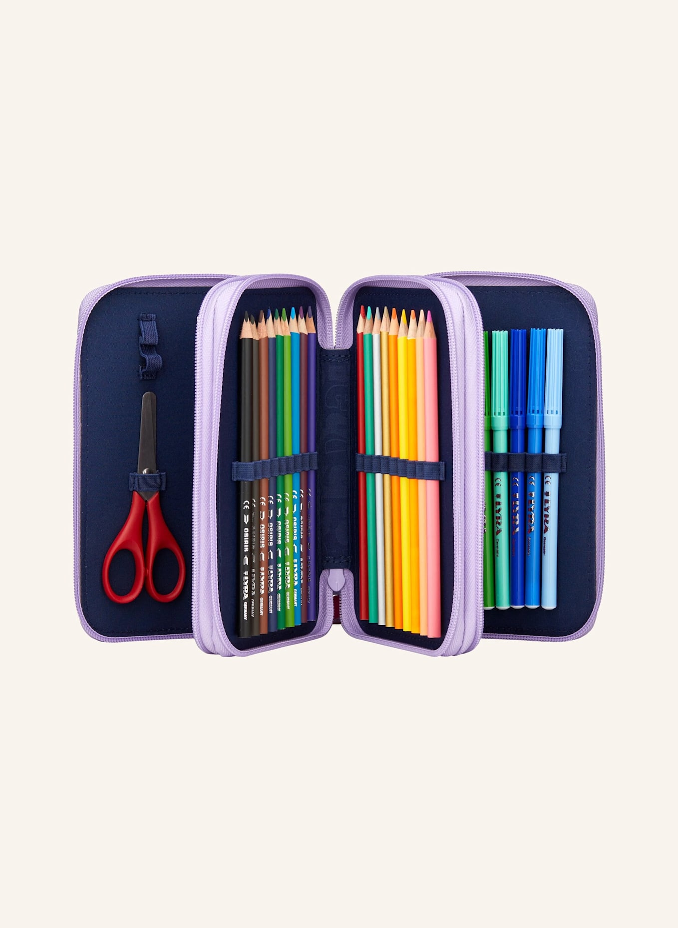 ergobag Federmäppchen MAXI MÄPPCHEN: LILA
