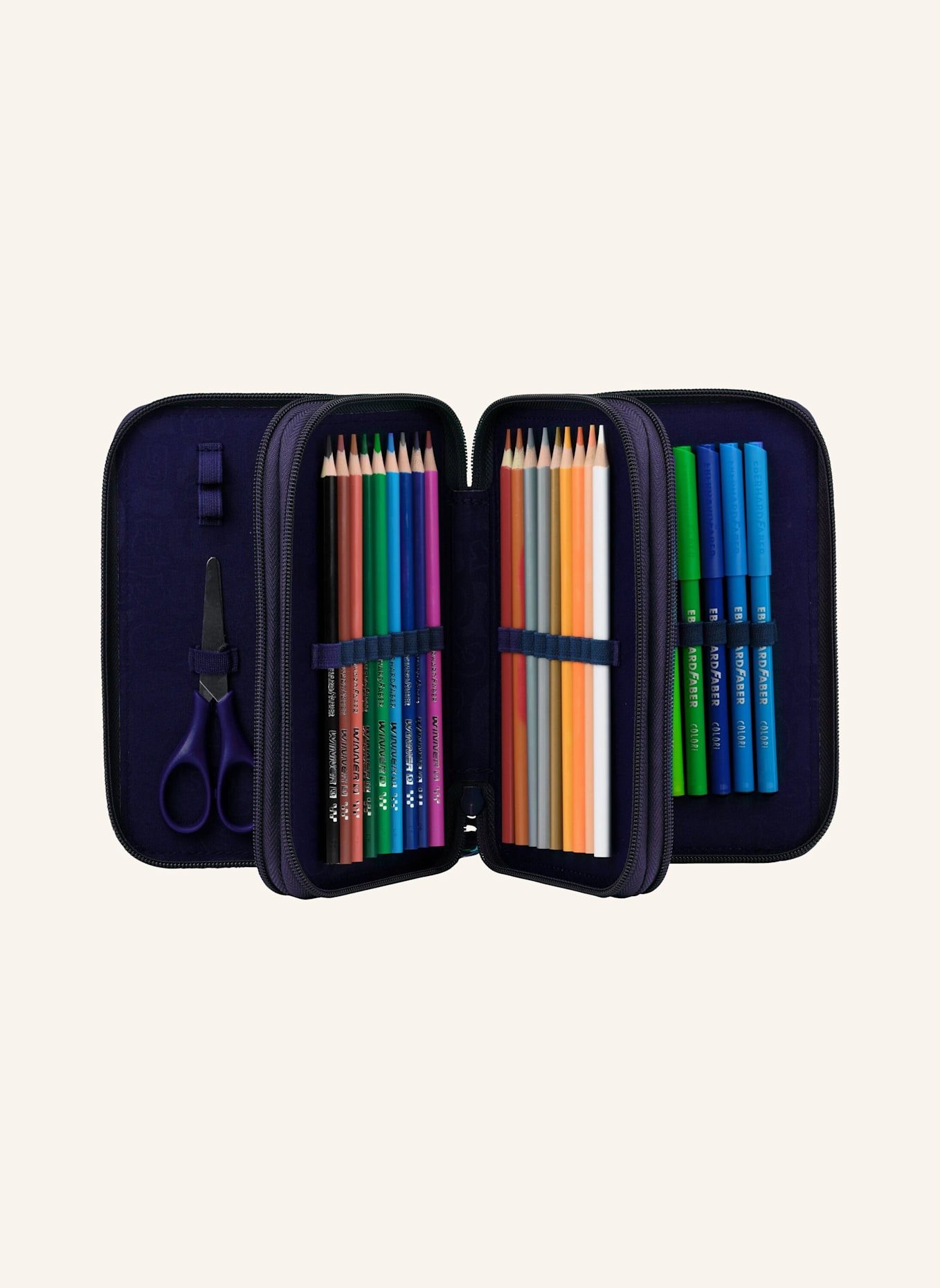 ergobag Federmäppchen MAXI MÄPPCHEN: LILA