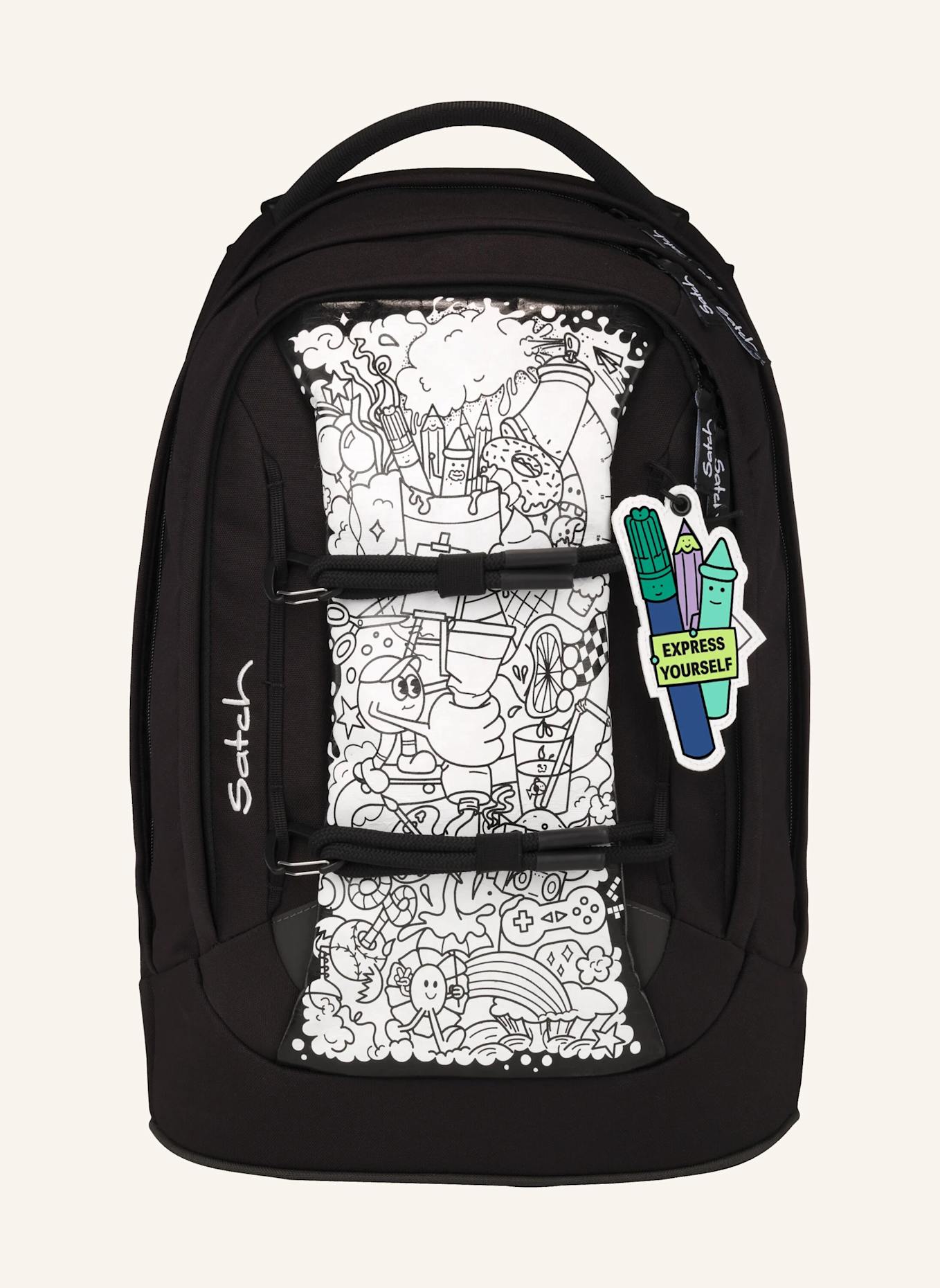 Satch PACK SET: SCHWARZ