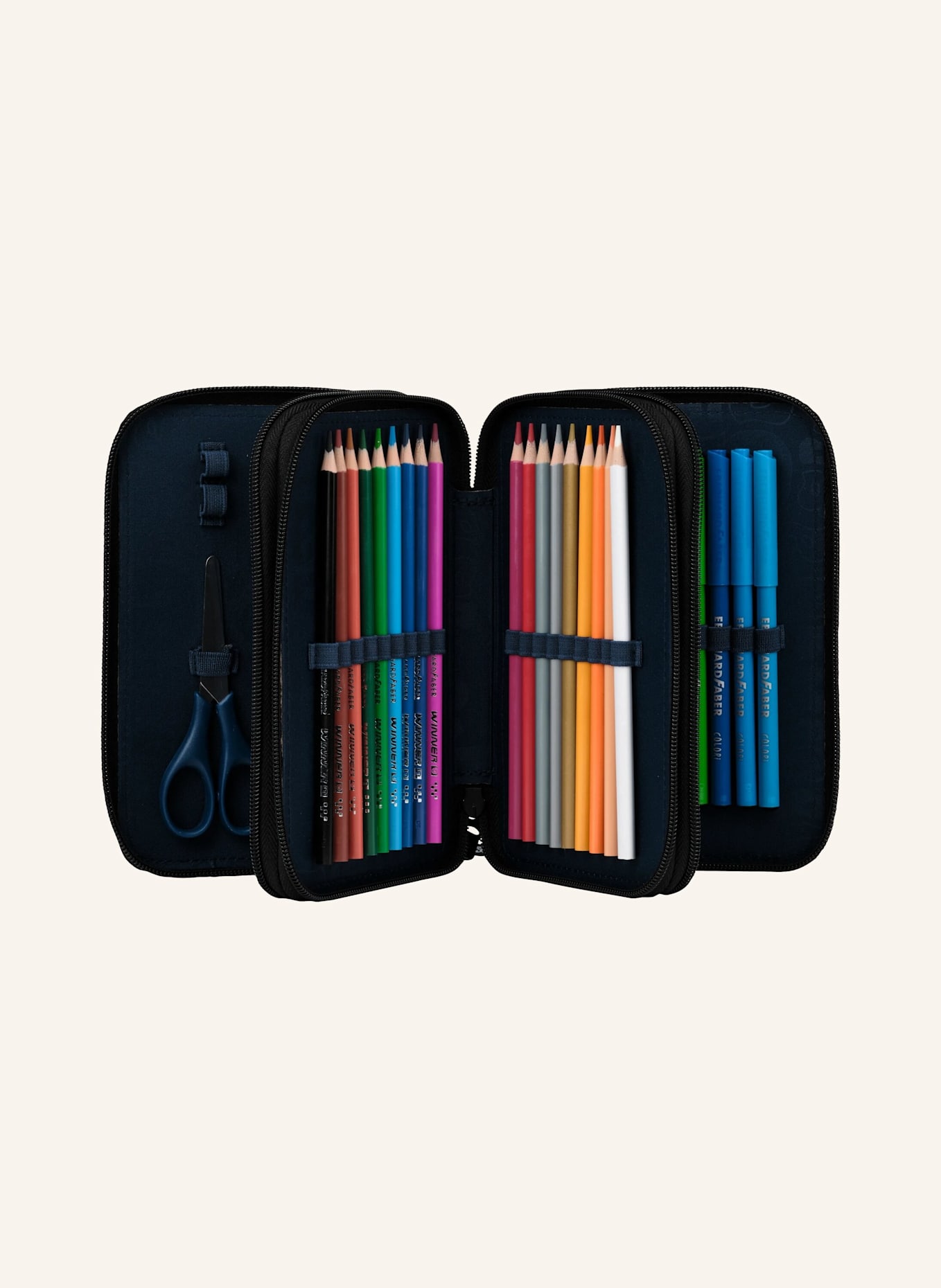 ergobag Federmäppchen MAXI MÄPPCHEN: SCHWARZ