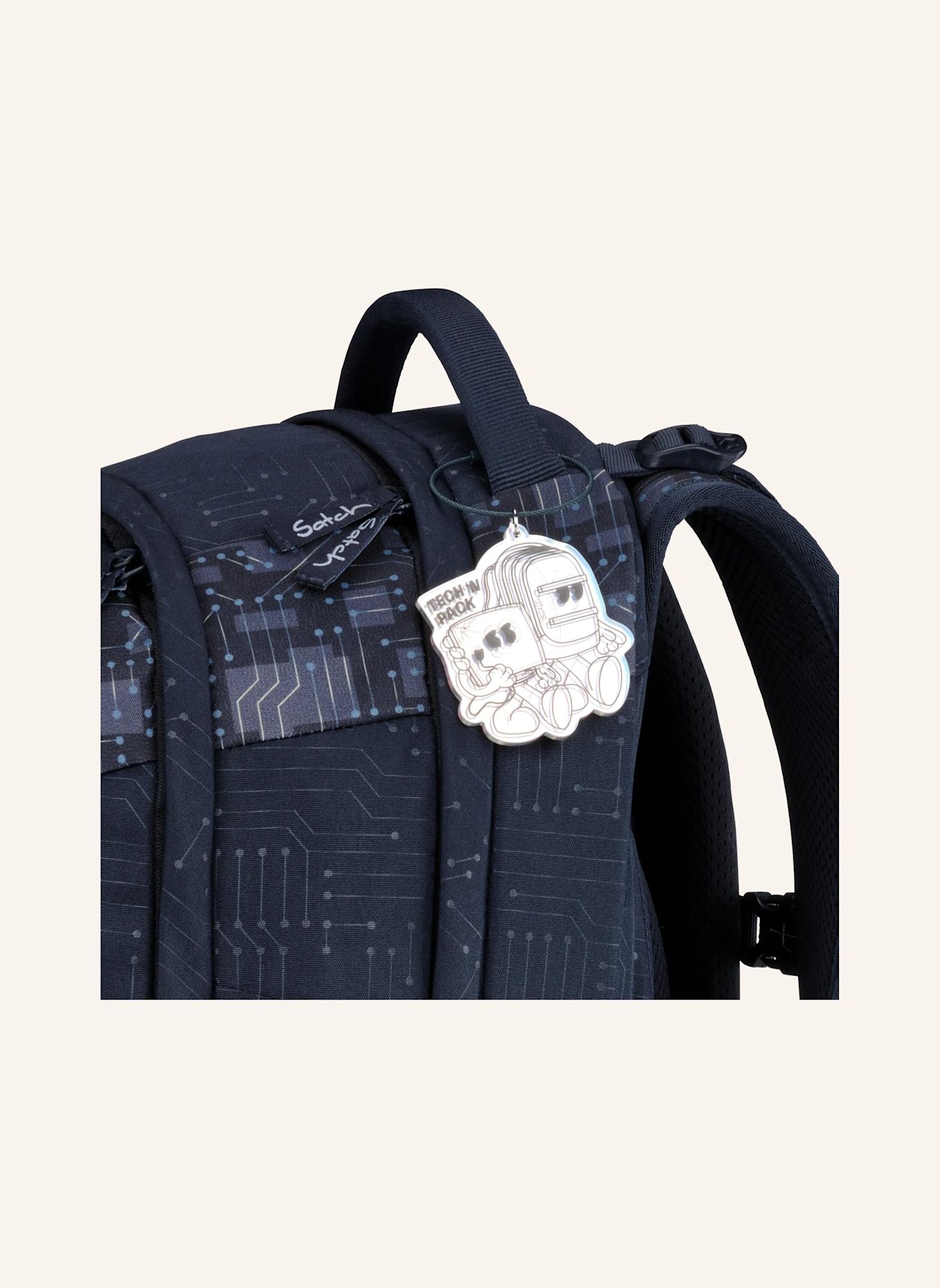 Satch Schulrucksack-Set PACK SET: SCHWARZ