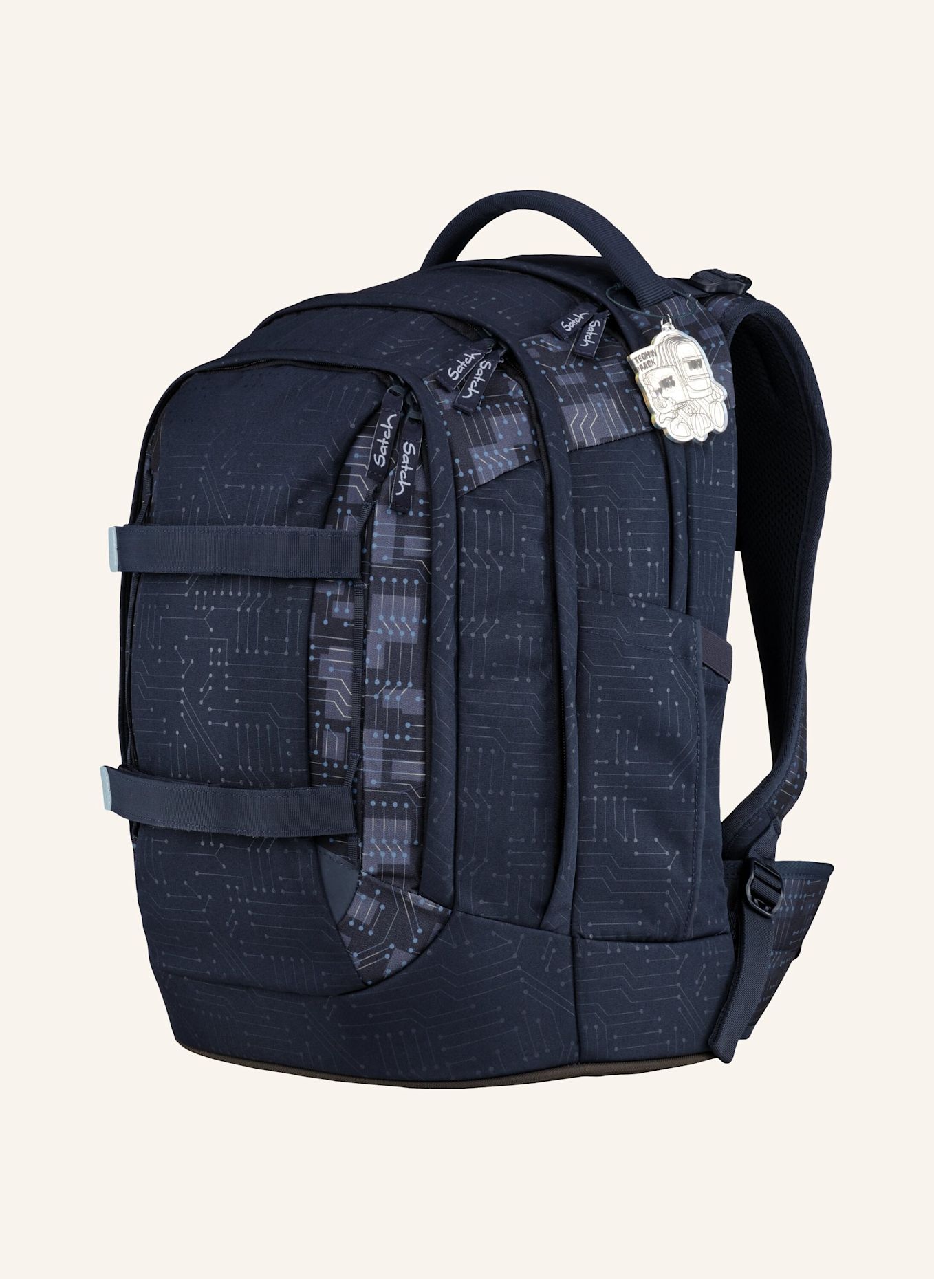 Satch Schulrucksack-Set PACK SET: SCHWARZ