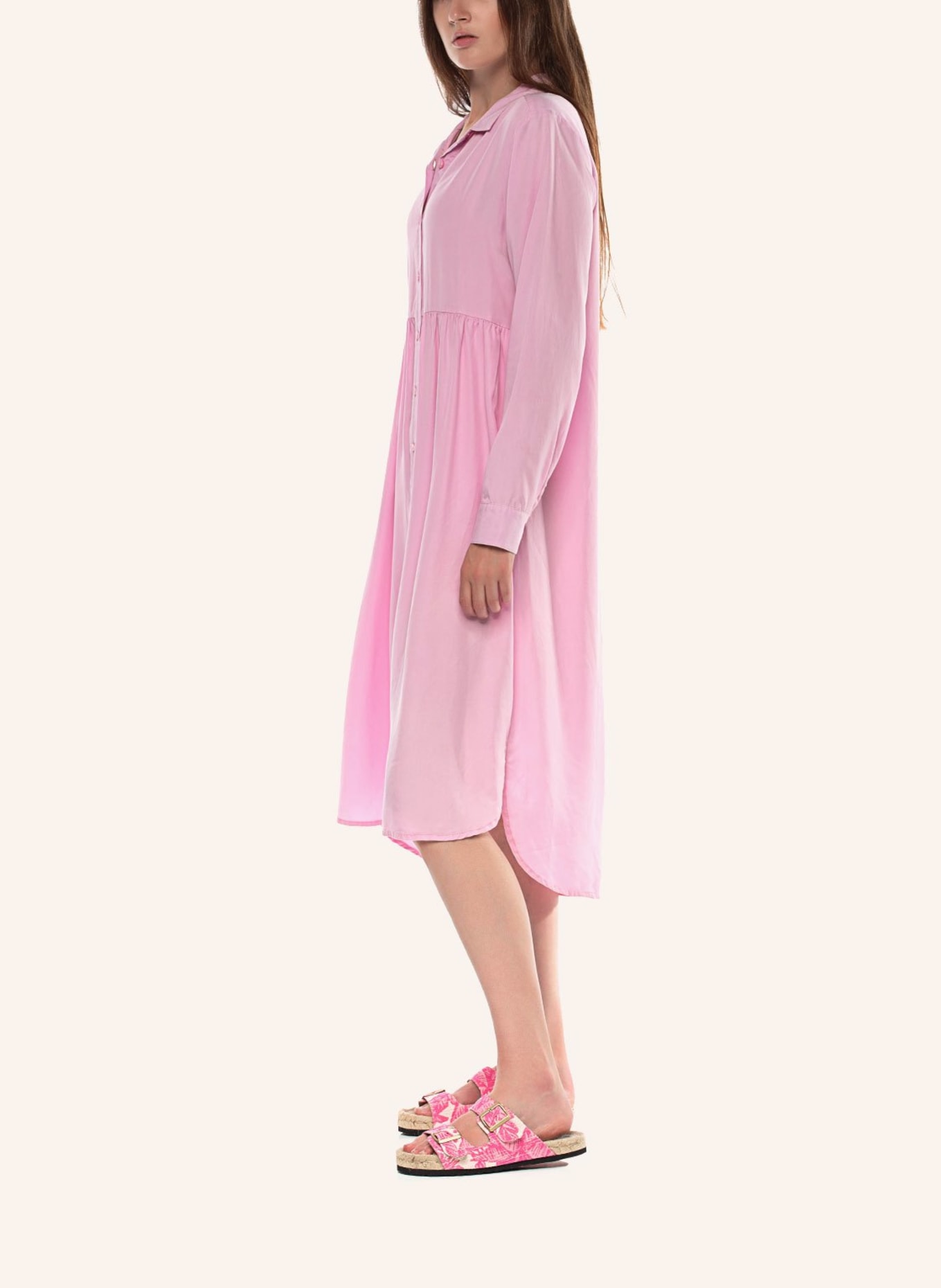 TRUE RELIGION Midi Dress, Farbe: ROSA (Bild 4)