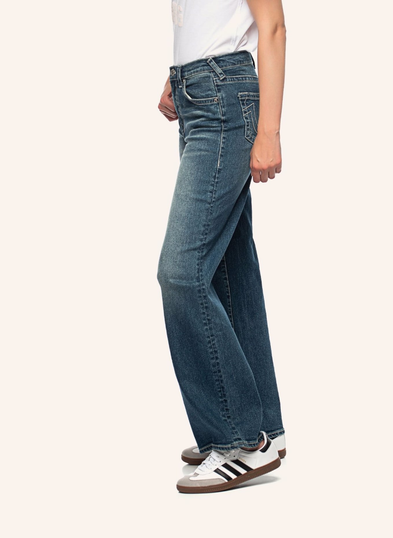 TRUE RELIGION Jeans LEILA High Rise, Farbe: BLAU (Bild 5)