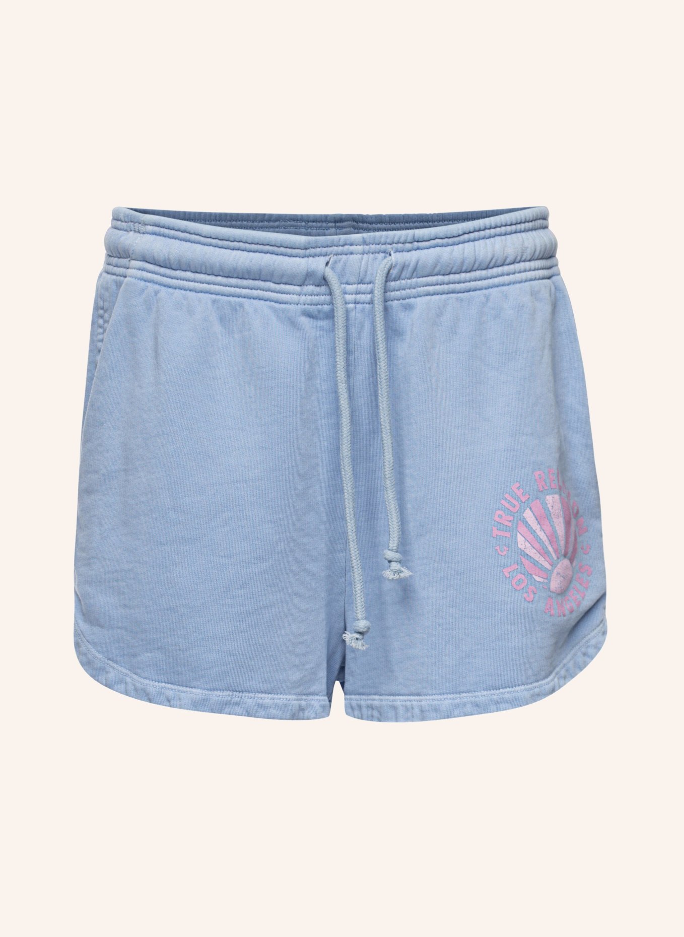 TRUE RELIGION Sweatshorts True Sunrise Malibu, Farbe: BLAU (Bild 1)