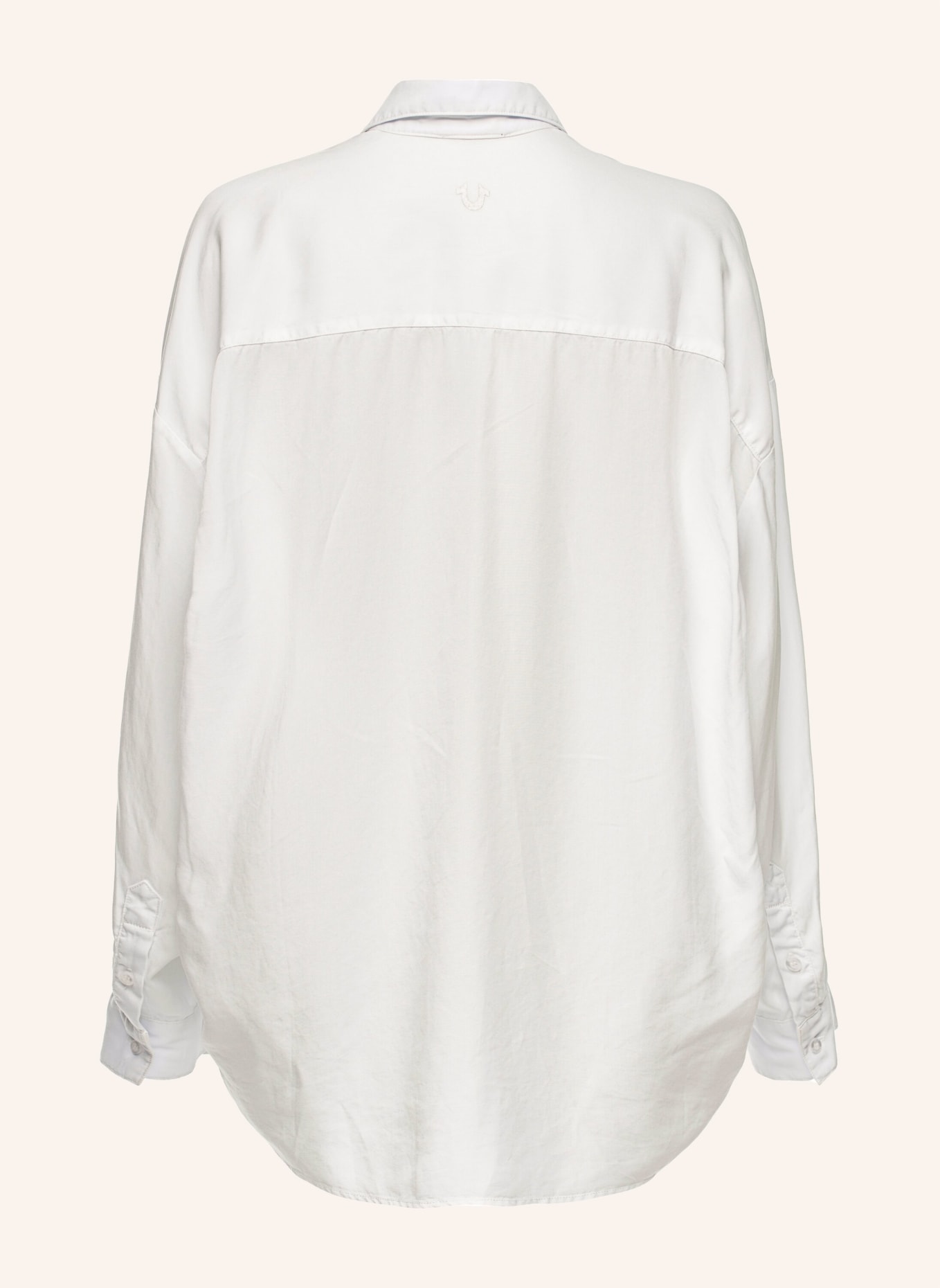 TRUE RELIGION Hemd-Bluse Oversized, Farbe: WEISS (Bild 4)