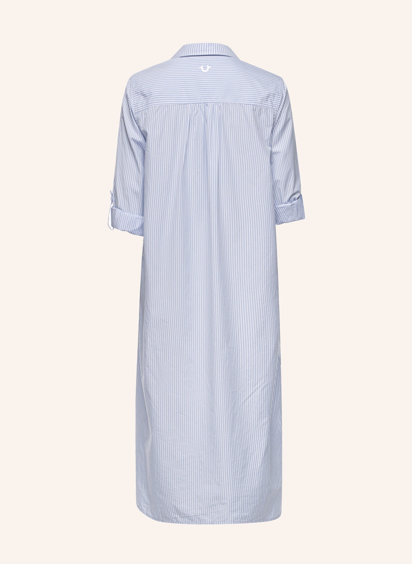 TRUE RELIGION Hemdblusenkleid, Farbe: BLAU (Bild 3)