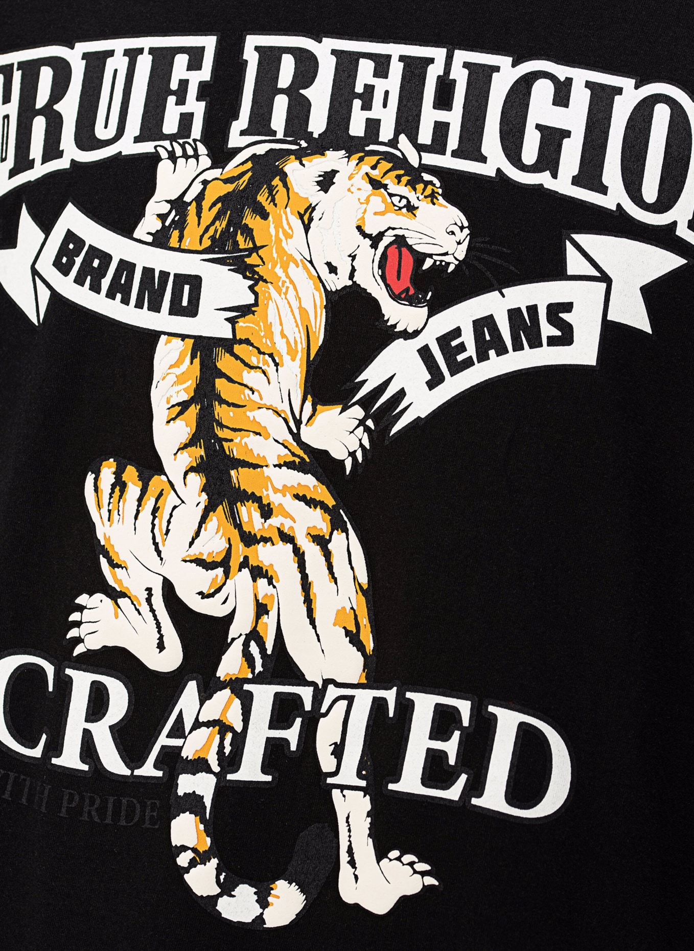 TRUE RELIGION T-Shirt Tiger, Farbe: SCHWARZ (Bild 7)
