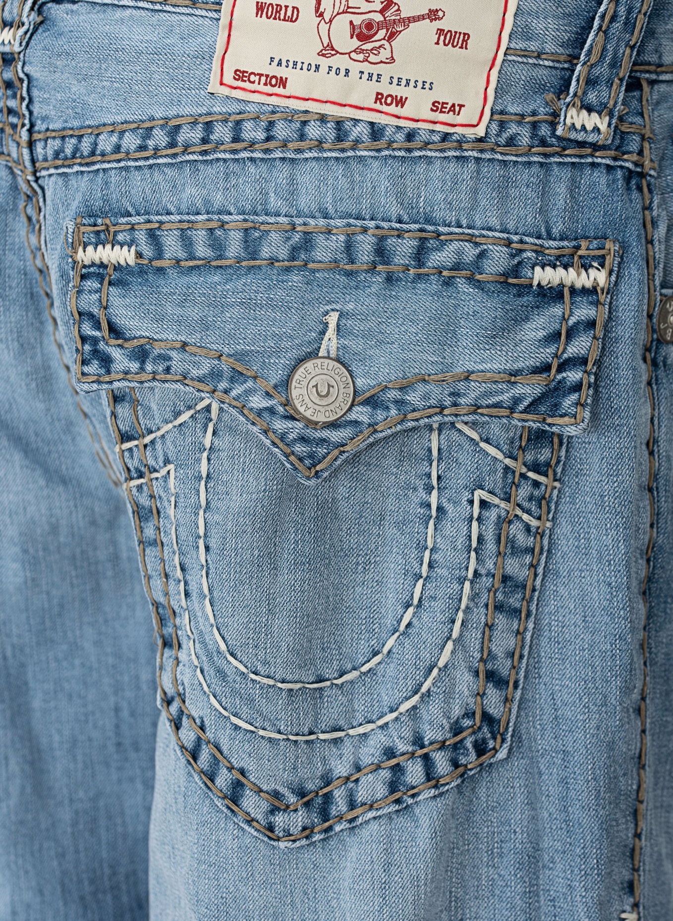 TRUE RELIGION Jeans Bobby Baggy Super T, Farbe: BLAU (Bild 8)