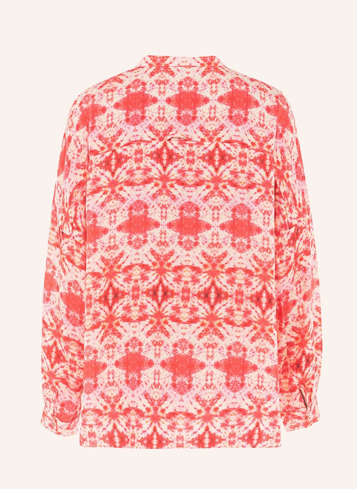 TRUE RELIGION Batik Bluse, Farbe: ROT/ ECRU (Bild 3)