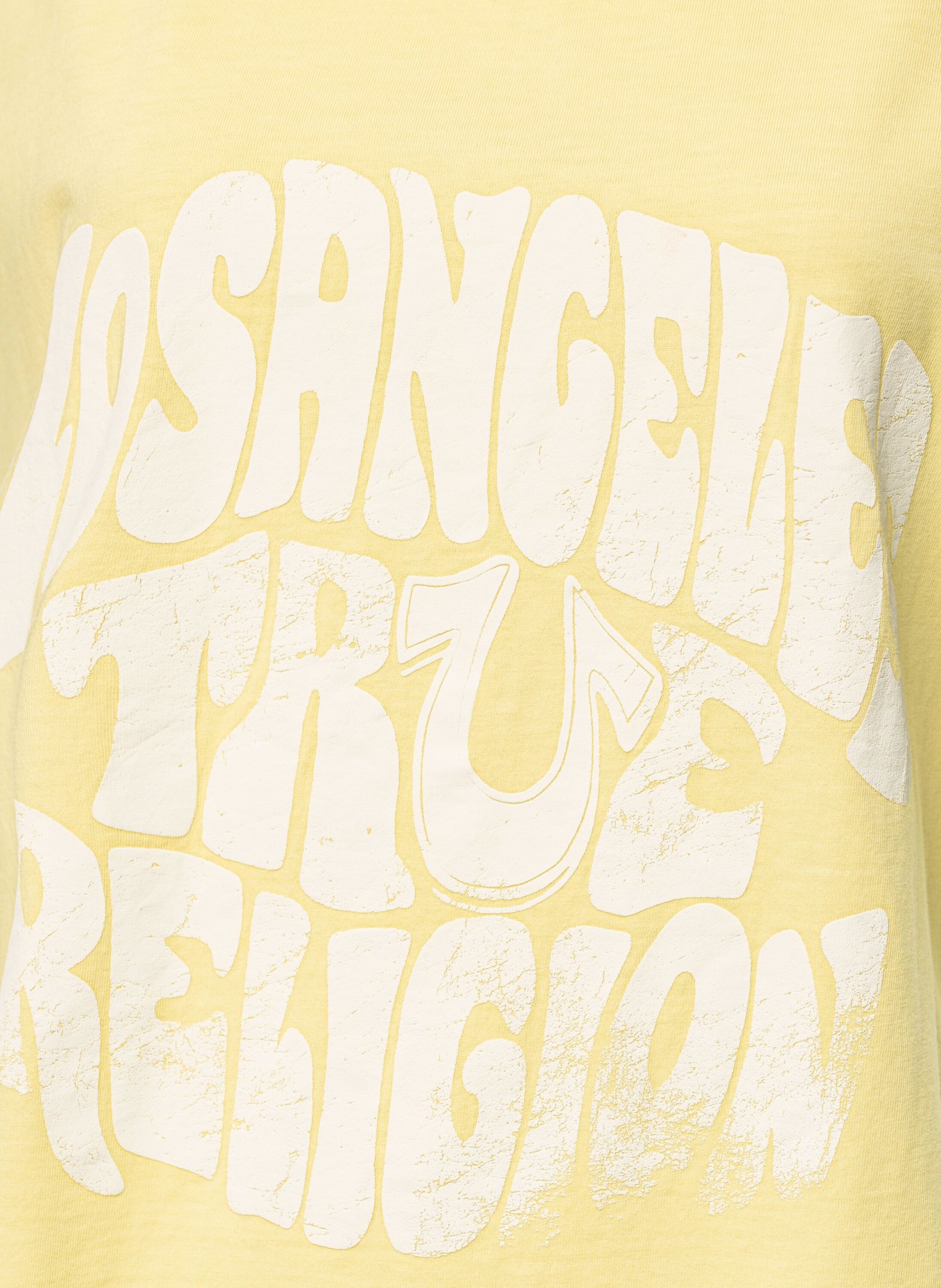TRUE RELIGION T-Shirt LOSANGELES, Farbe: GELB (Bild 7)