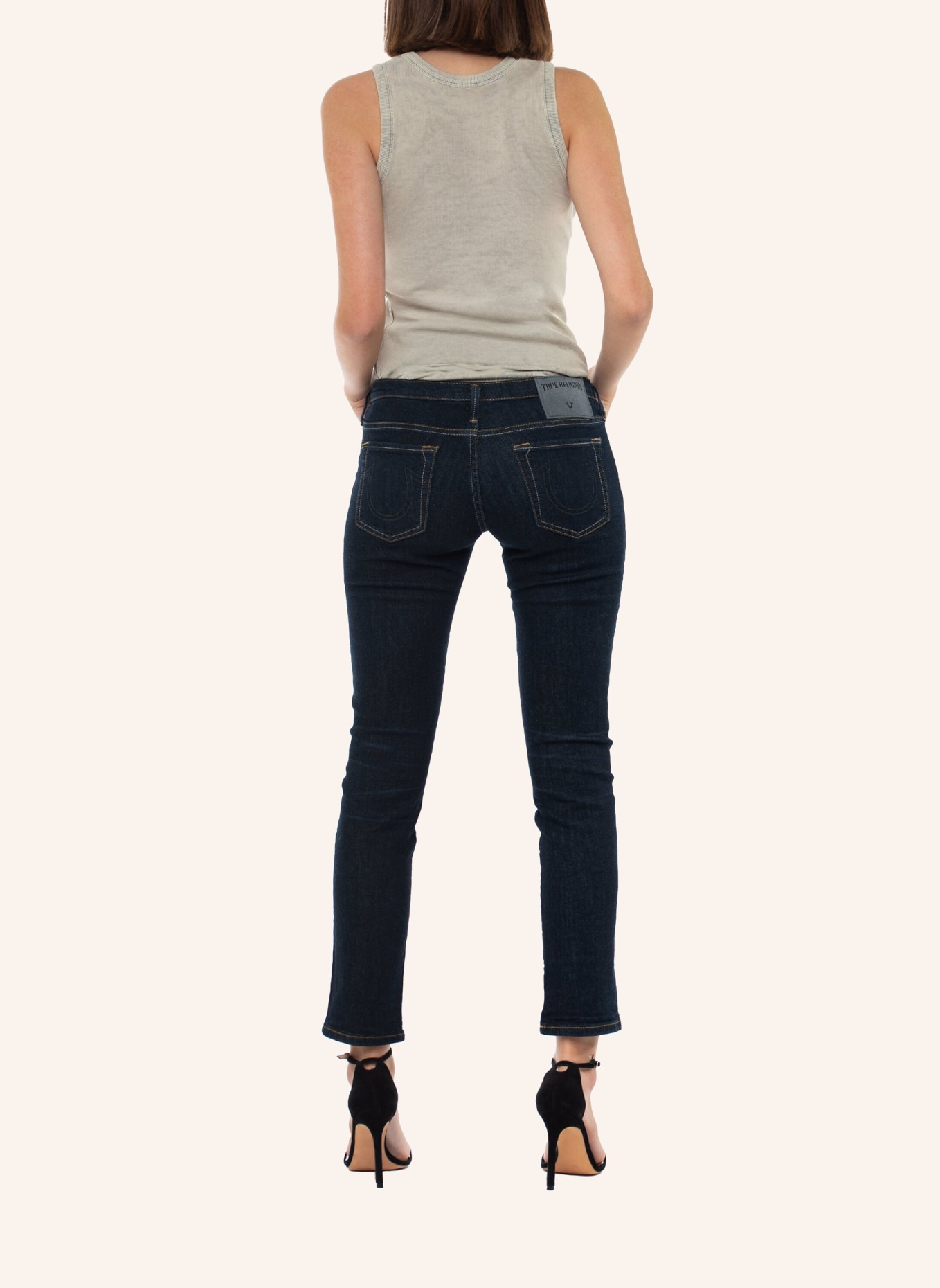 TRUE RELIGION Jeans Cora Straight, Farbe: BLAU (Bild 2)