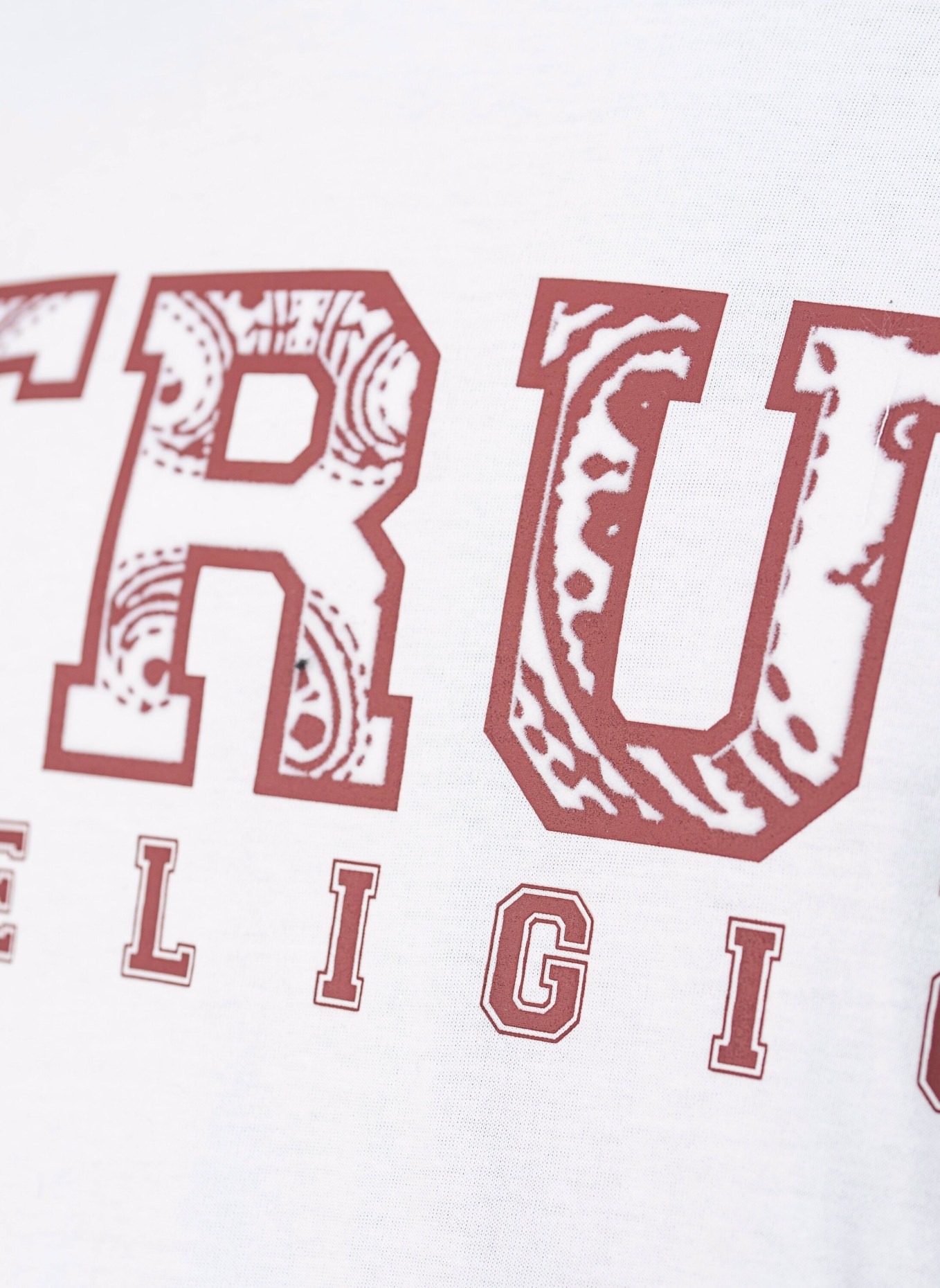 TRUE RELIGION T-Shirt PAISLEY, Farbe: WEISS (Bild 5)