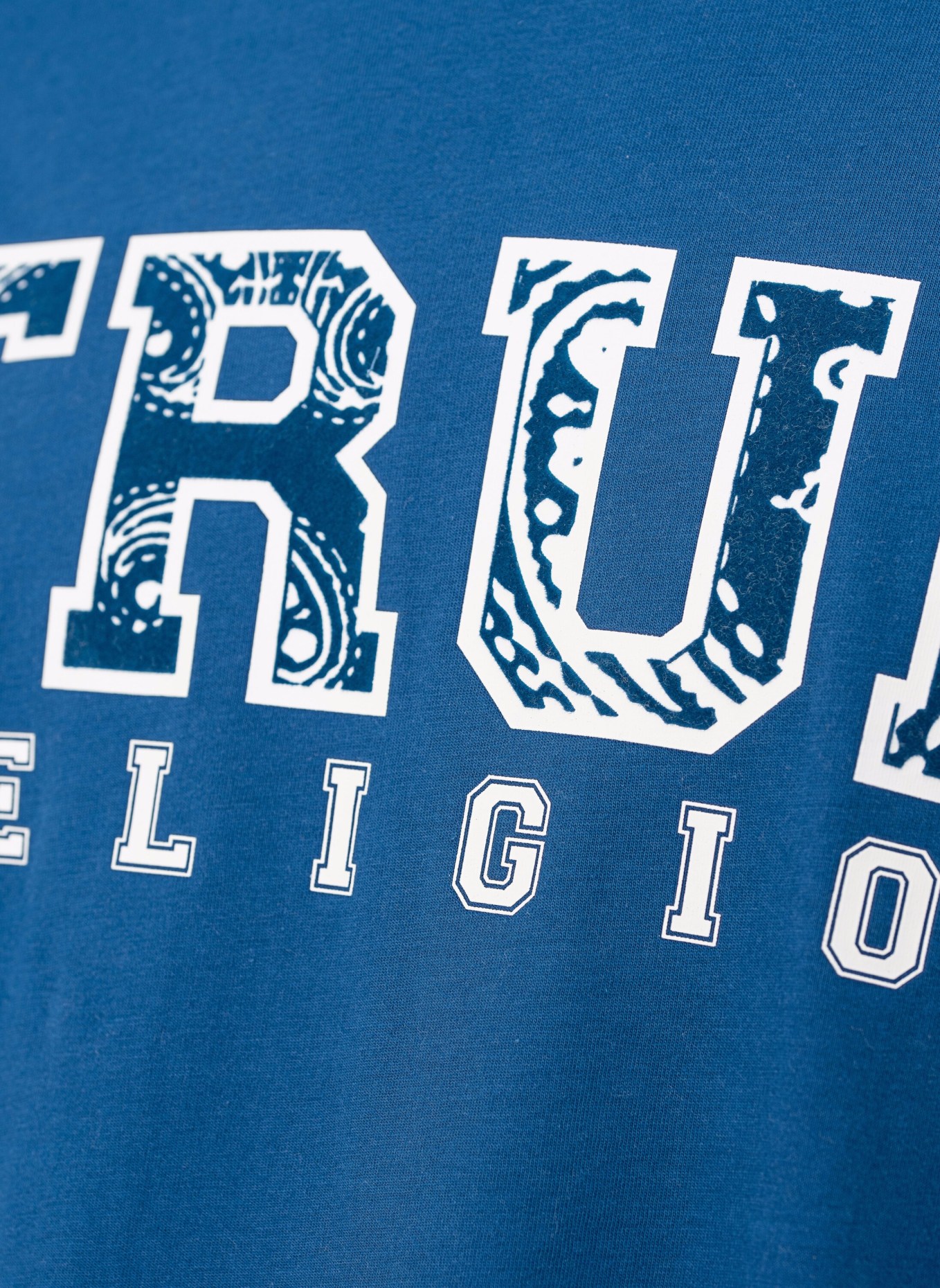 TRUE RELIGION T-Shirt PAISLEY, Farbe: BLAU (Bild 6)