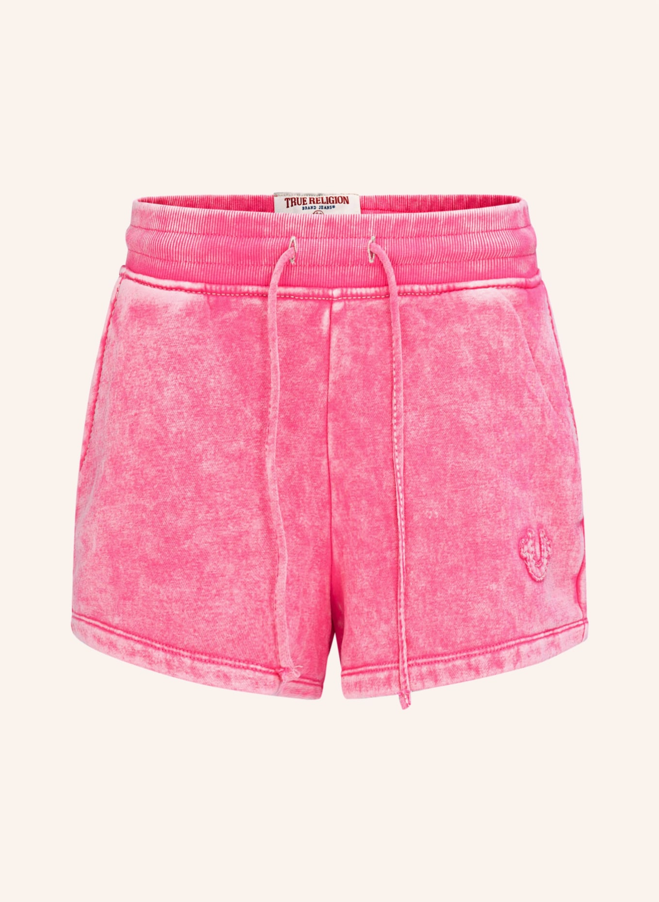 TRUE RELIGION WASHED LOUNGE SHORTS, Farbe: PINK (Bild 1)