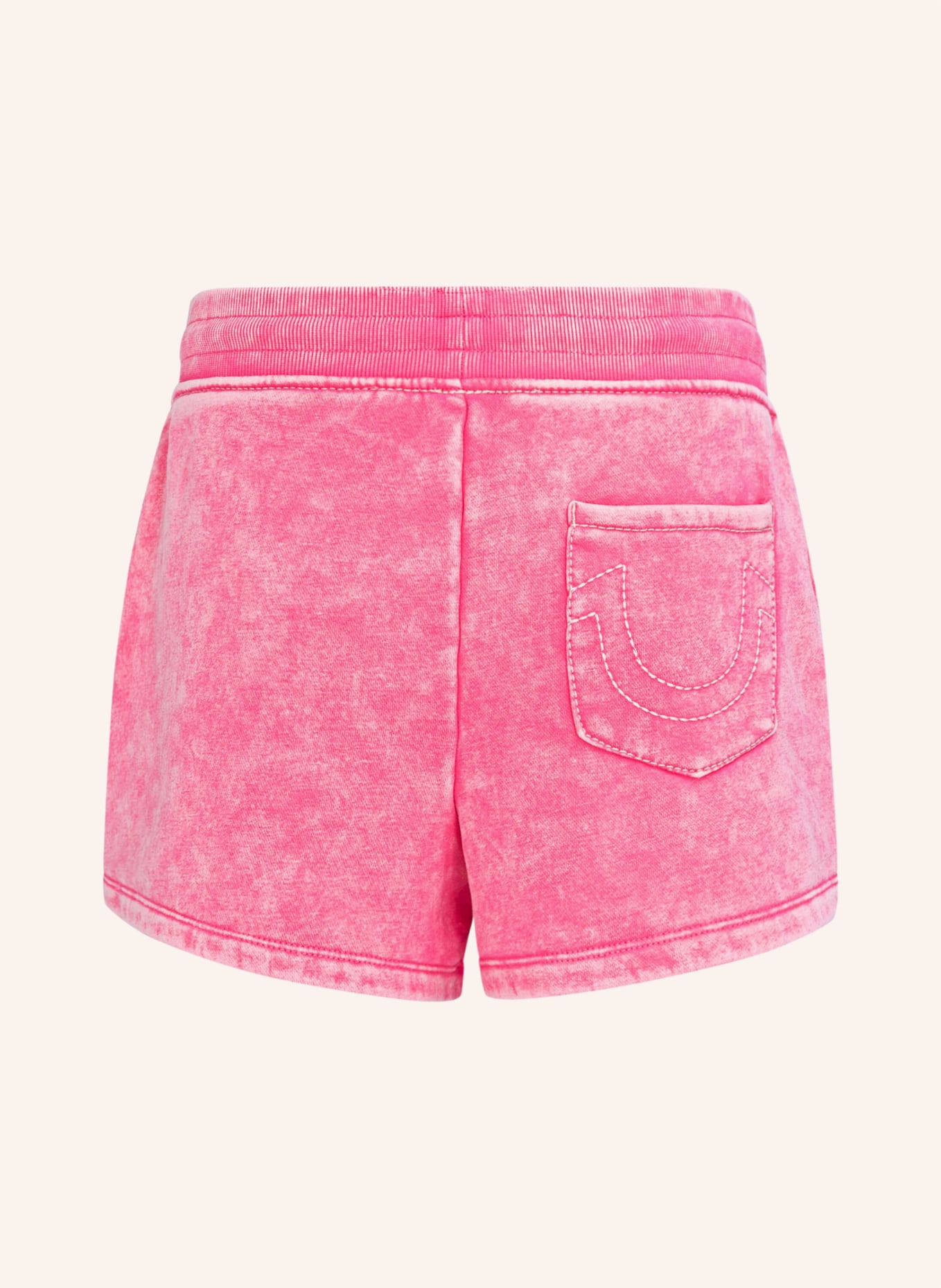 TRUE RELIGION WASHED LOUNGE SHORTS, Farbe: PINK (Bild 4)