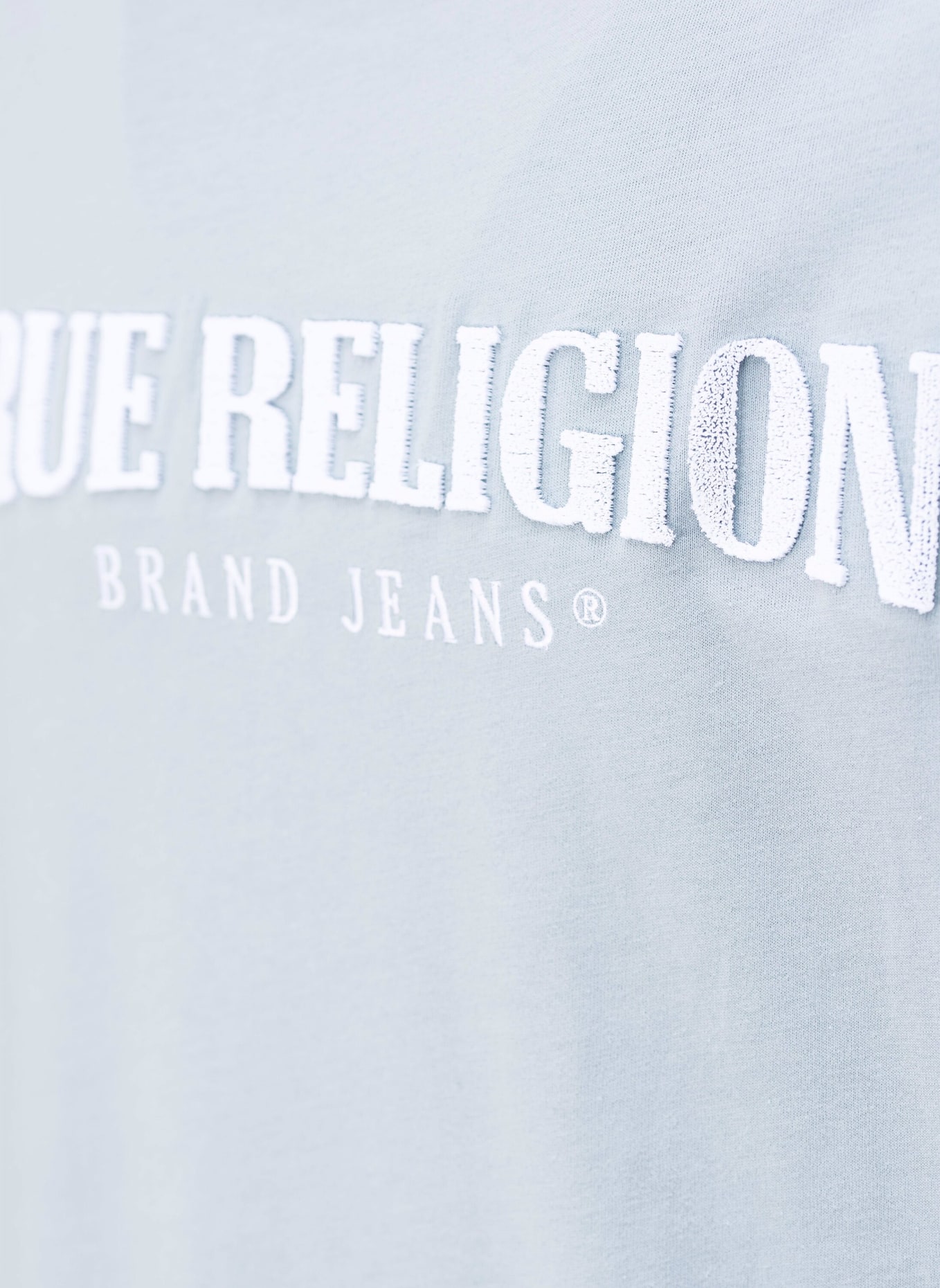 TRUE RELIGION T-Shirt ARCH Logo, Farbe: BLAU (Bild 6)