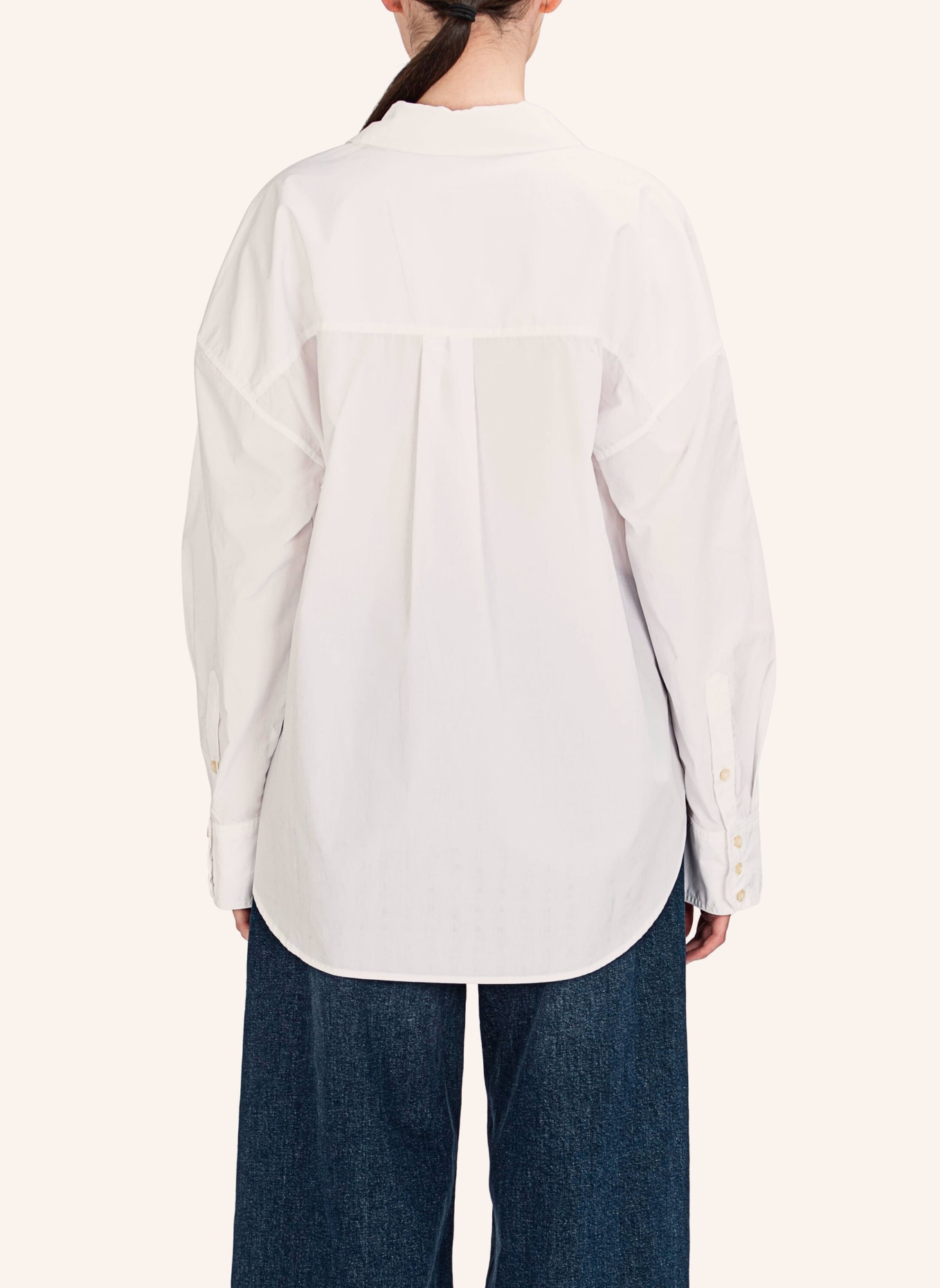 TRUE RELIGION Bluse DROP SHOULDER, Farbe: WEISS (Bild 7)