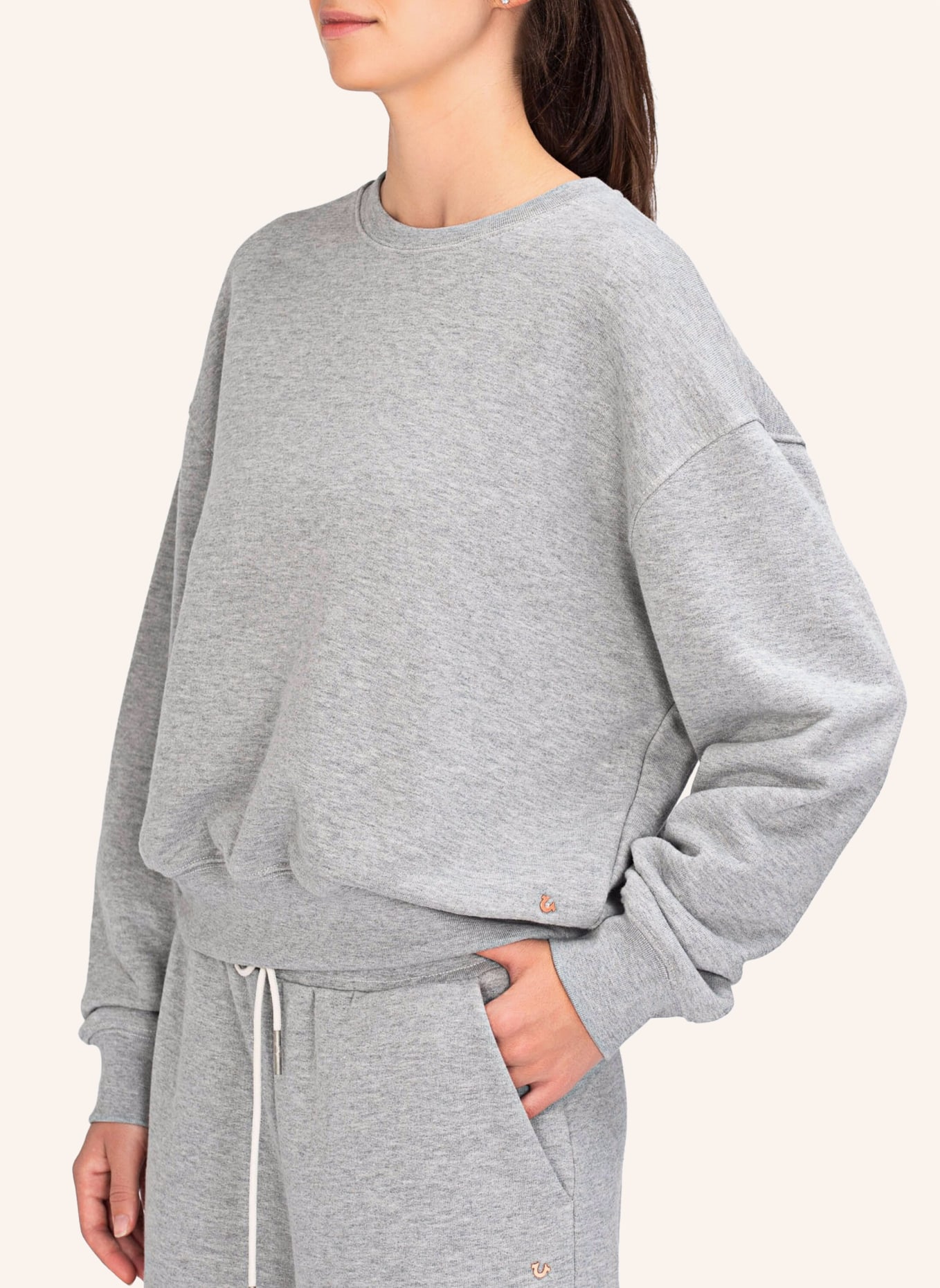 TRUE RELIGION Sweatshirt, Farbe: GRAU (Bild 8)