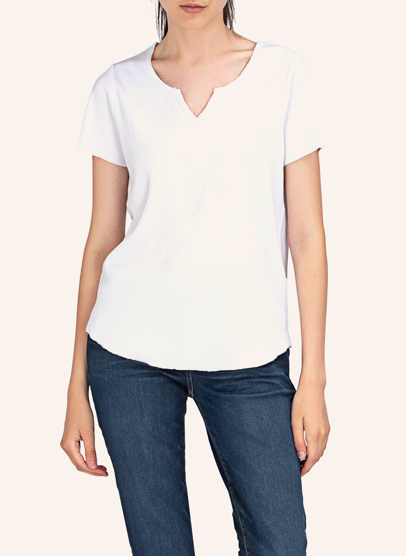 TRUE RELIGION T-Shirt RIB, Farbe: WEISS (Bild 3)