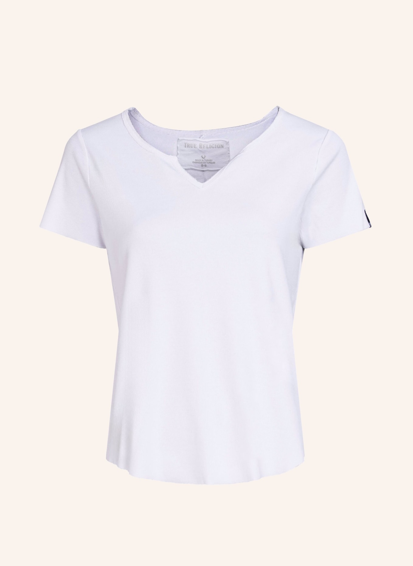 TRUE RELIGION T-Shirt RIB, Farbe: WEISS (Bild 1)