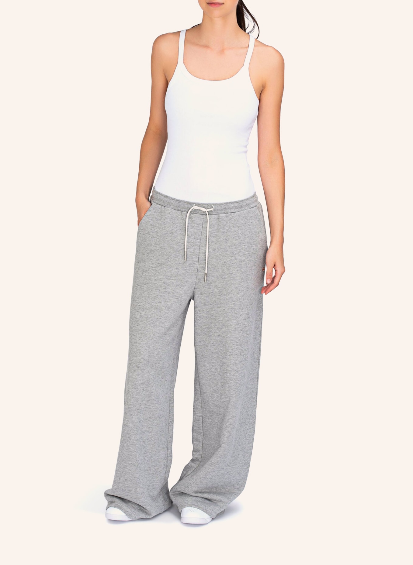 TRUE RELIGION Sweatpant WIDE LEG, Farbe: GRAU (Bild 9)