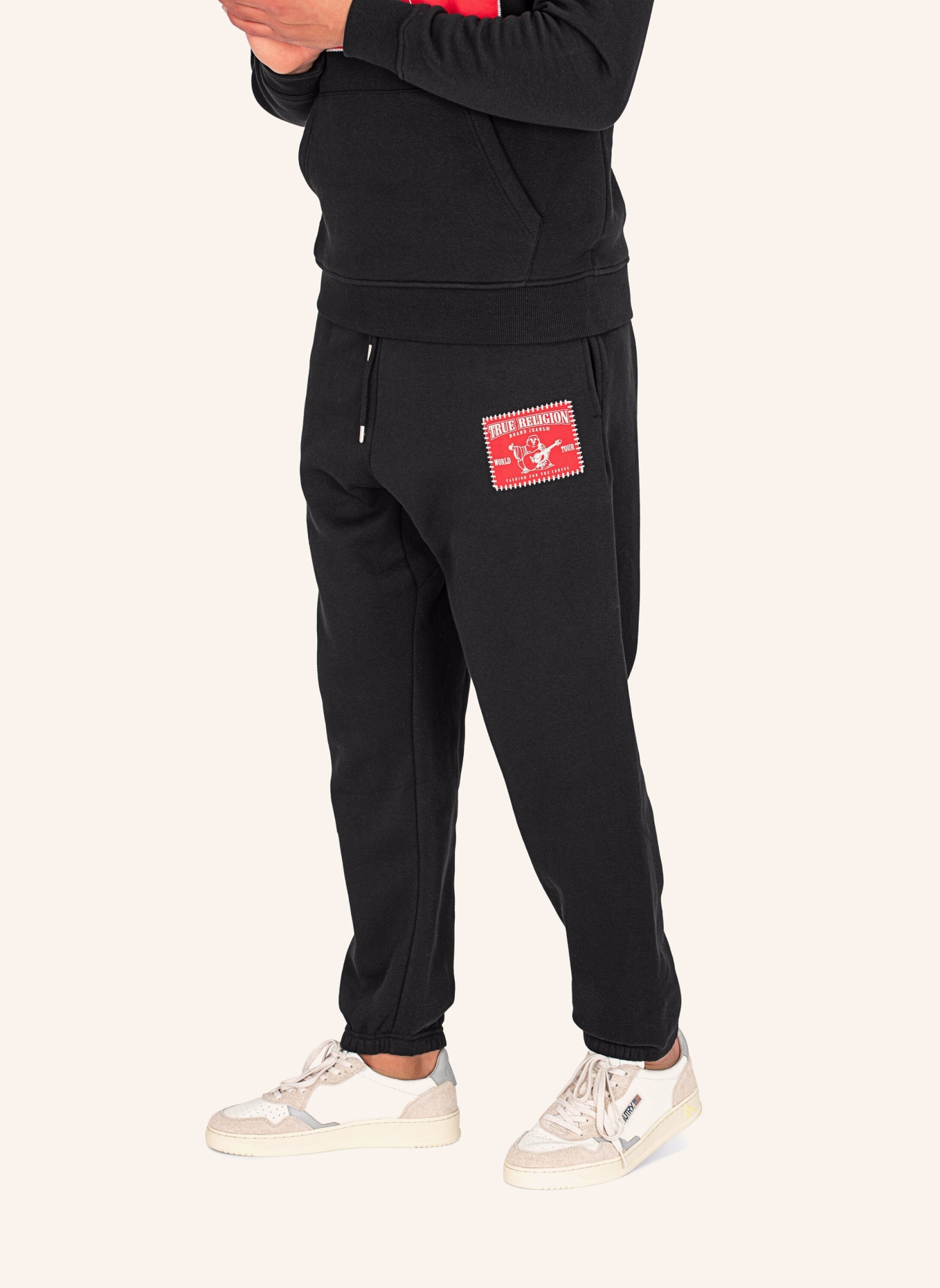 TRUE RELIGION Sweatpant, Farbe: SCHWARZ (Bild 3)