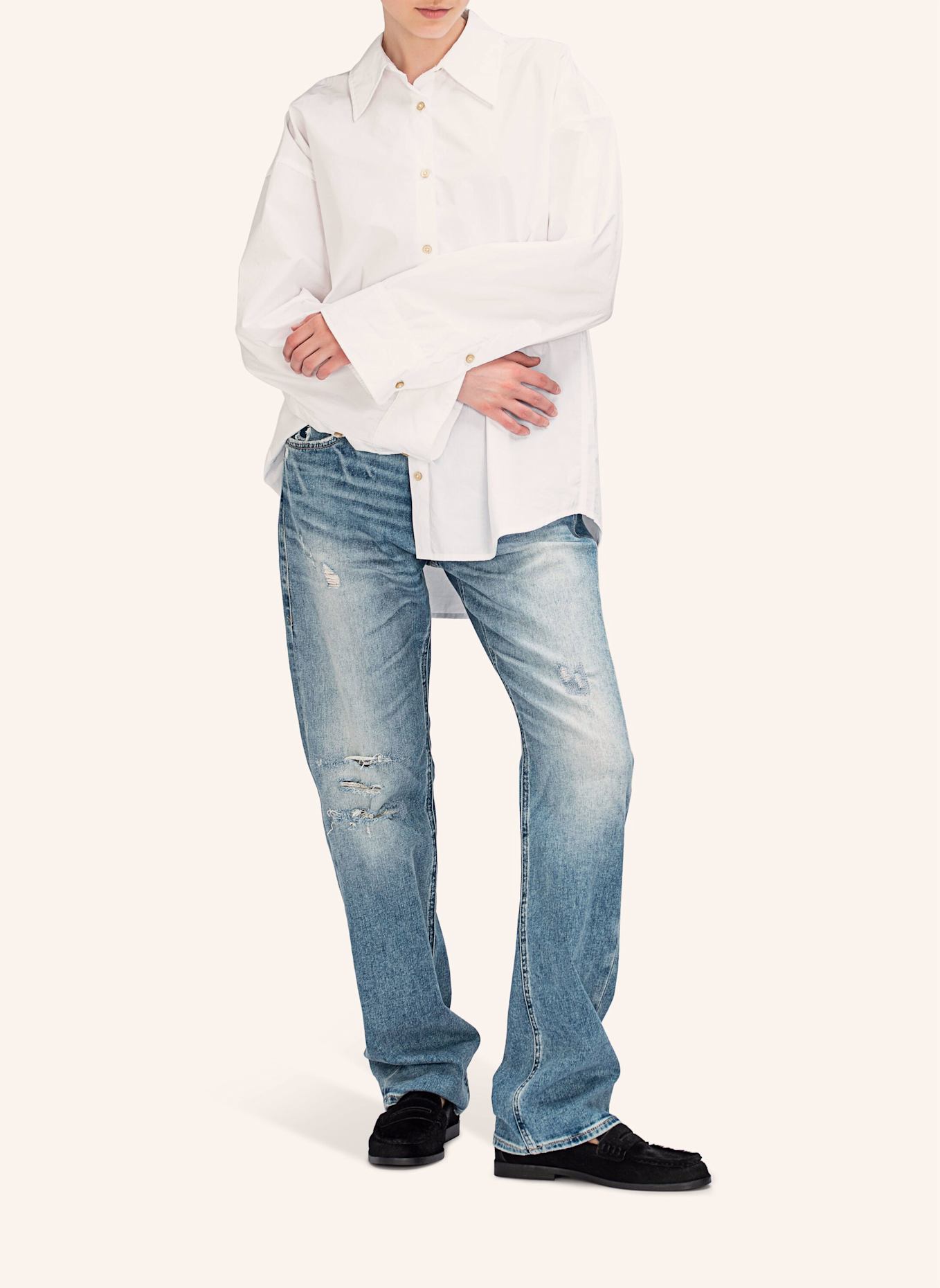 TRUE RELIGION Jeans KATE Relaxed Straight, Farbe: BLAU (Bild 9)