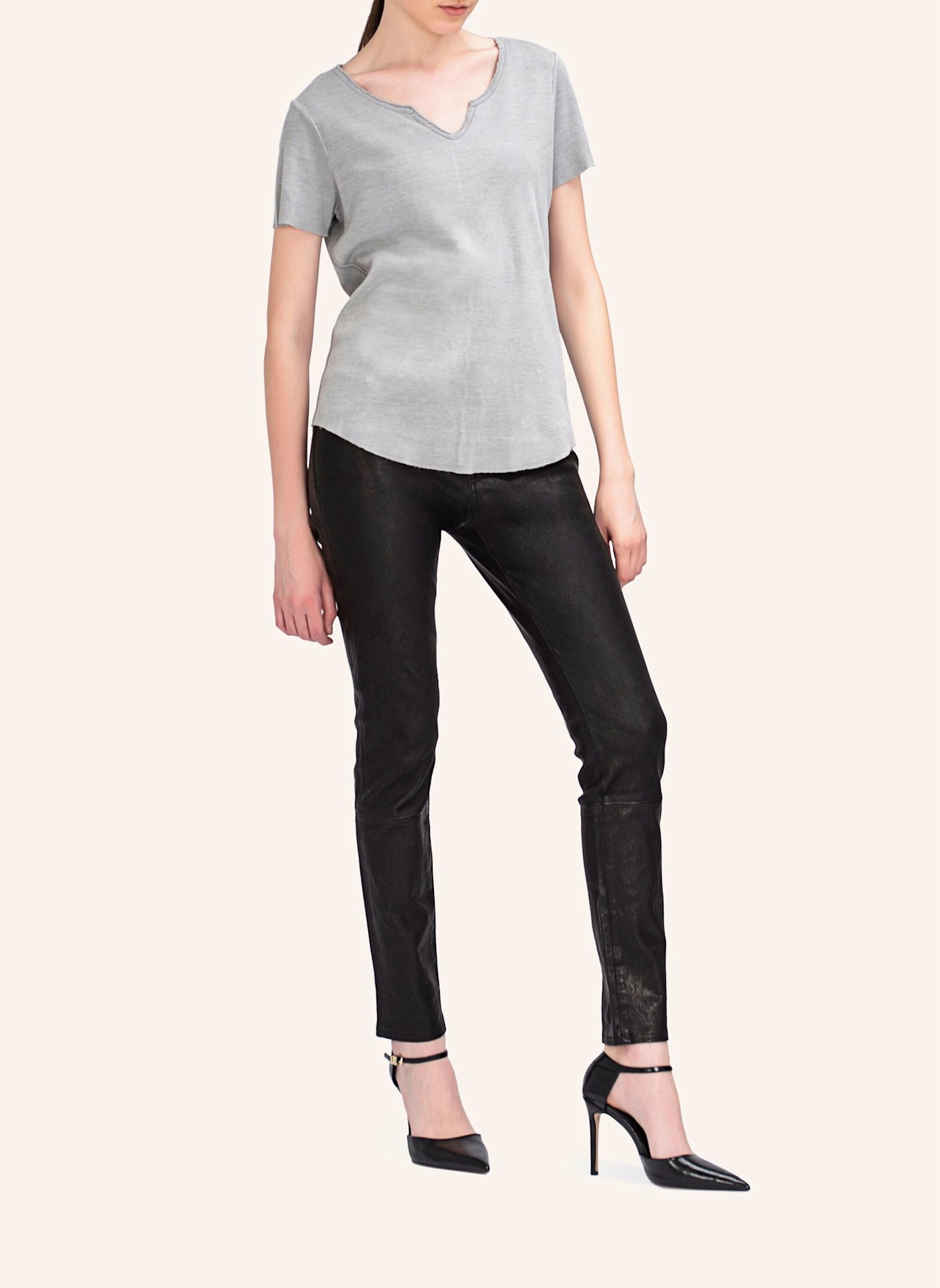 TRUE RELIGION T-Shirt RIB, Farbe: GRAU (Bild 8)