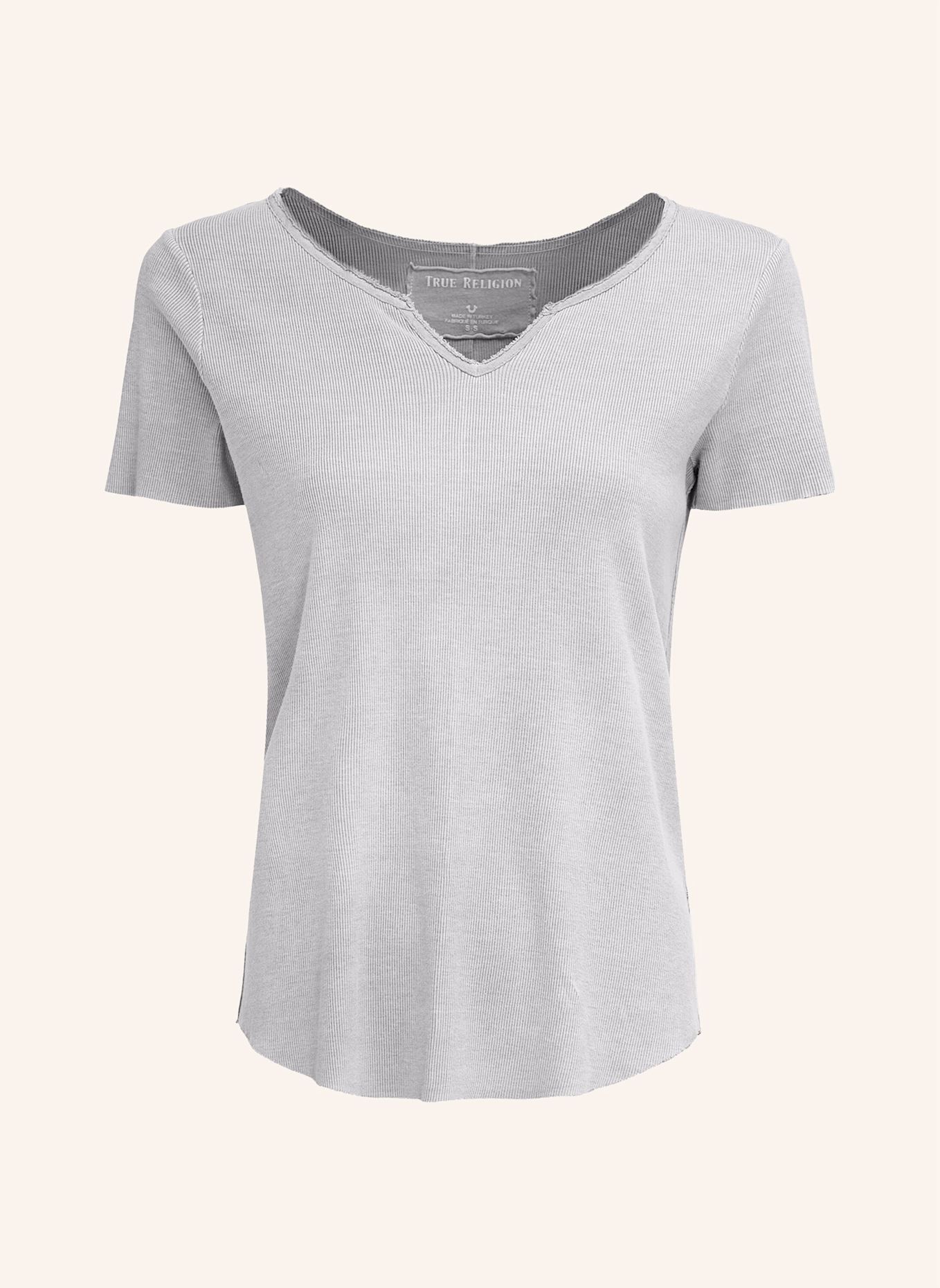 TRUE RELIGION T-Shirt RIB, Farbe: GRAU (Bild 1)