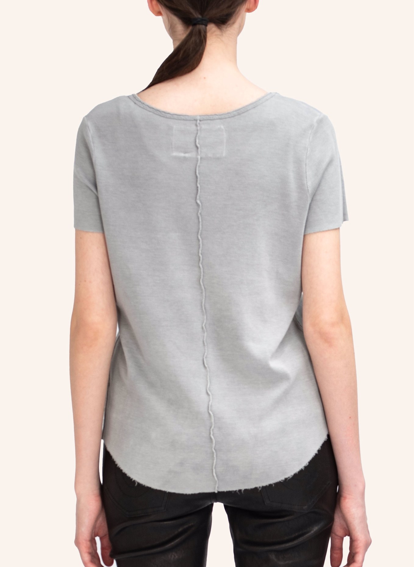 TRUE RELIGION T-Shirt RIB, Farbe: GRAU (Bild 6)