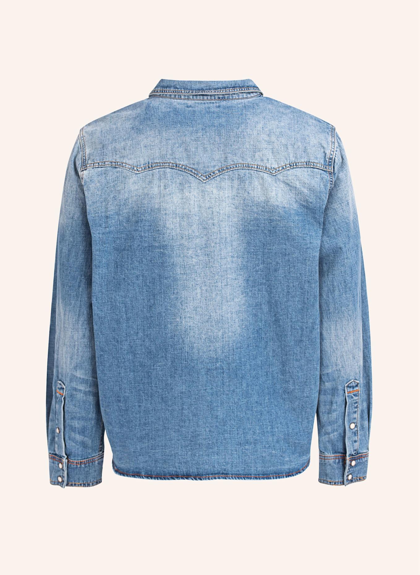 TRUE RELIGION Hemd WESTERN DENIM, Farbe: BLAU (Bild 4)