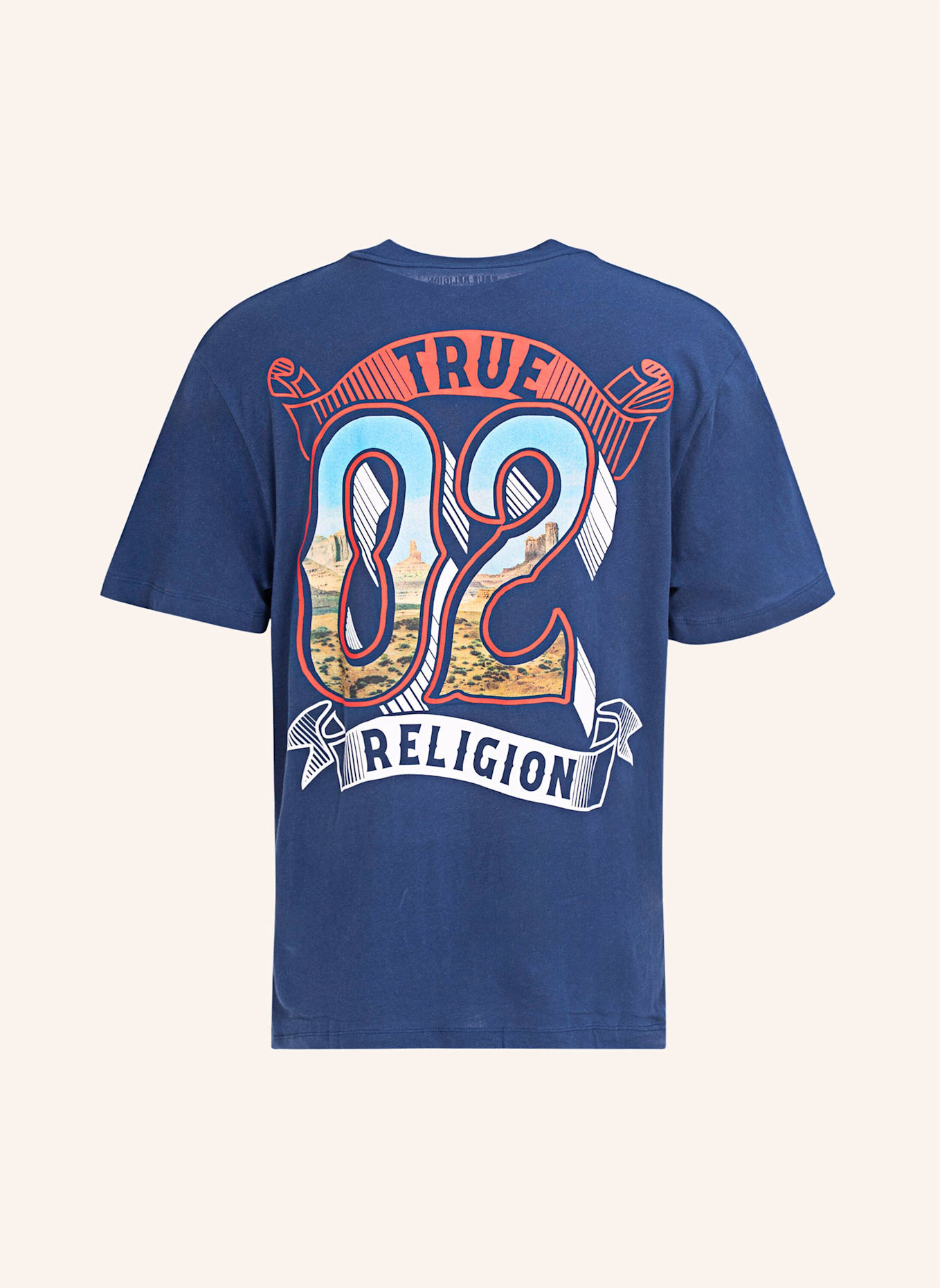 TRUE RELIGION T-Shirt CANYON, Farbe: BLAU (Bild 4)