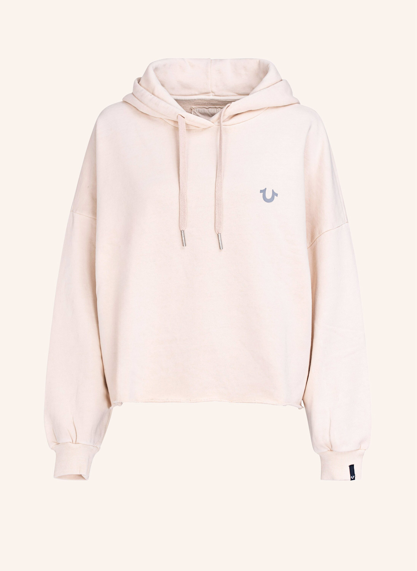 TRUE RELIGION Hoodie REFLECTIVE, Farbe: CREME (Bild 1)