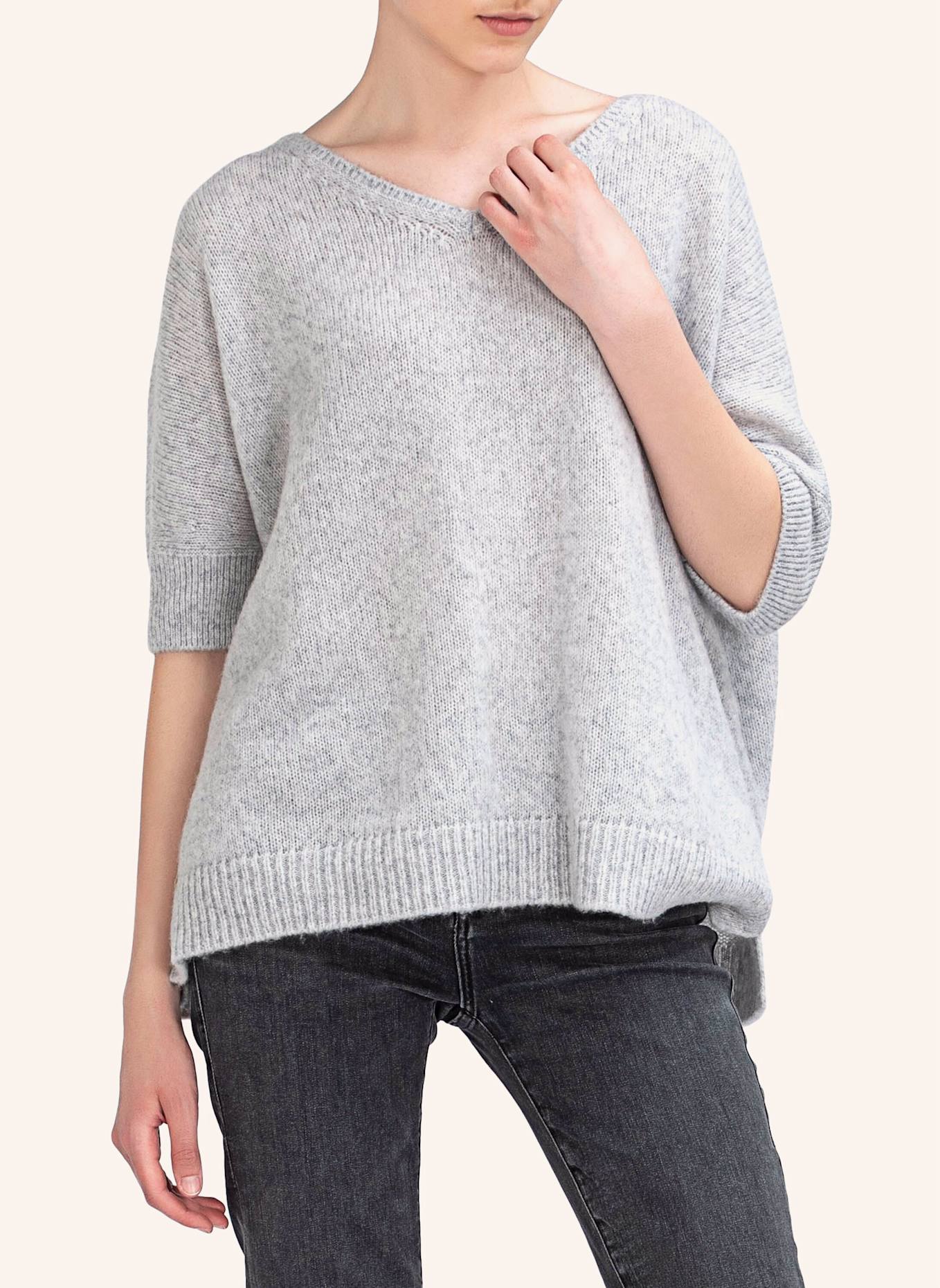 TRUE RELIGION Strickpullover Kurzarm, Farbe: GRAU (Bild 3)