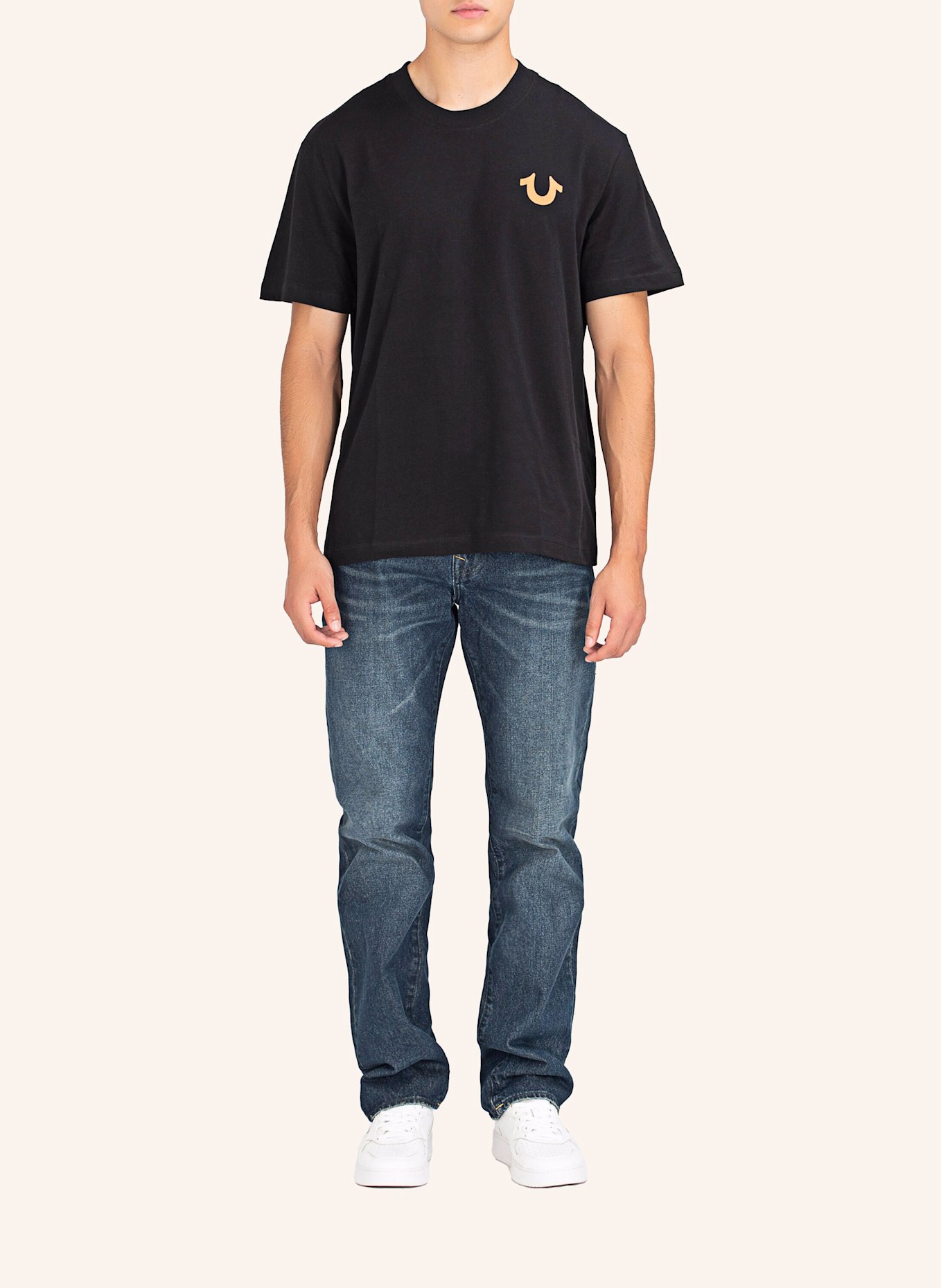 TRUE RELIGION T-Shirt ANTHEM, Farbe: SCHWARZ (Bild 9)