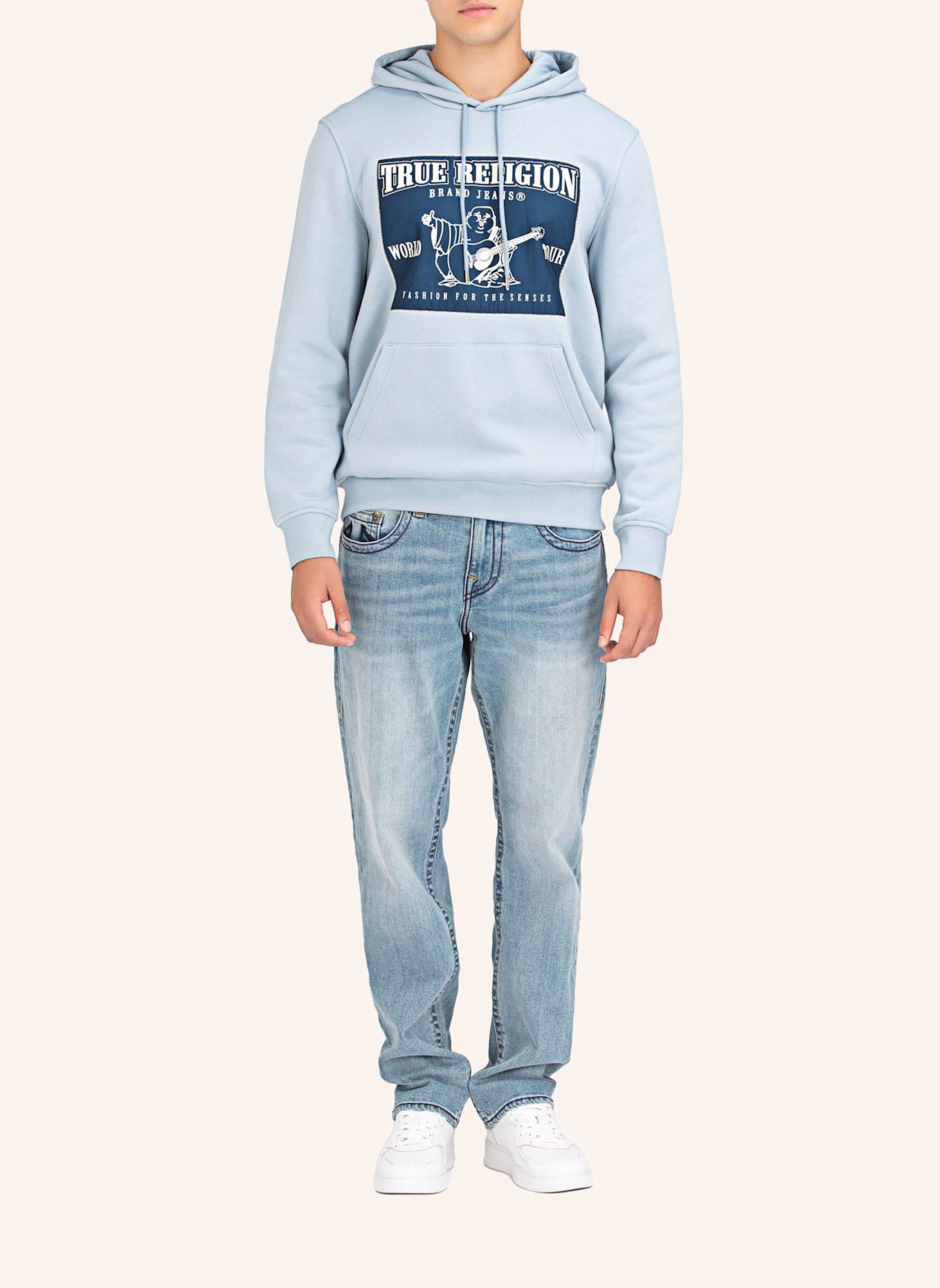 TRUE RELIGION Hoodie, Farbe: BLAU (Bild 9)