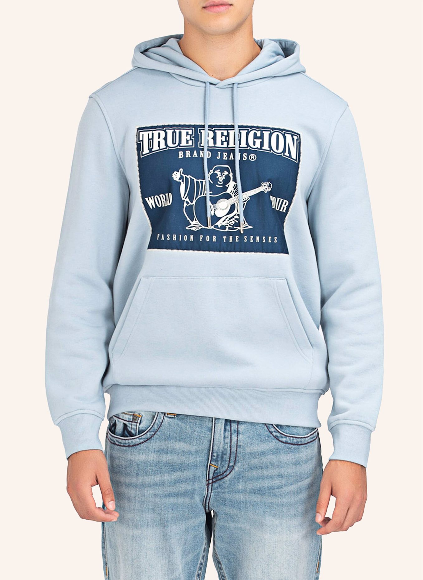 TRUE RELIGION Hoodie, Farbe: BLAU (Bild 3)