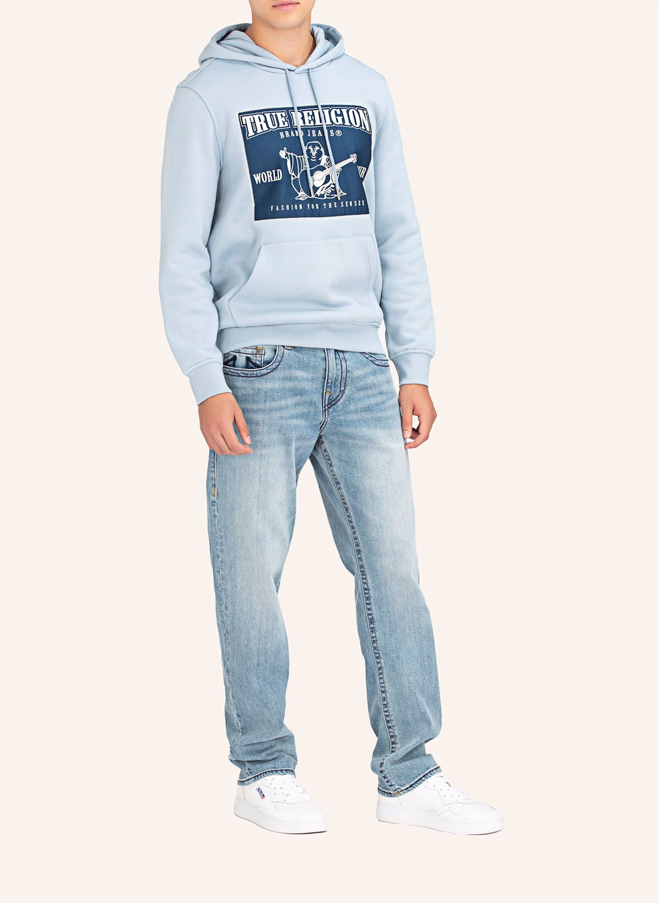 TRUE RELIGION Hoodie, Farbe: BLAU (Bild 5)