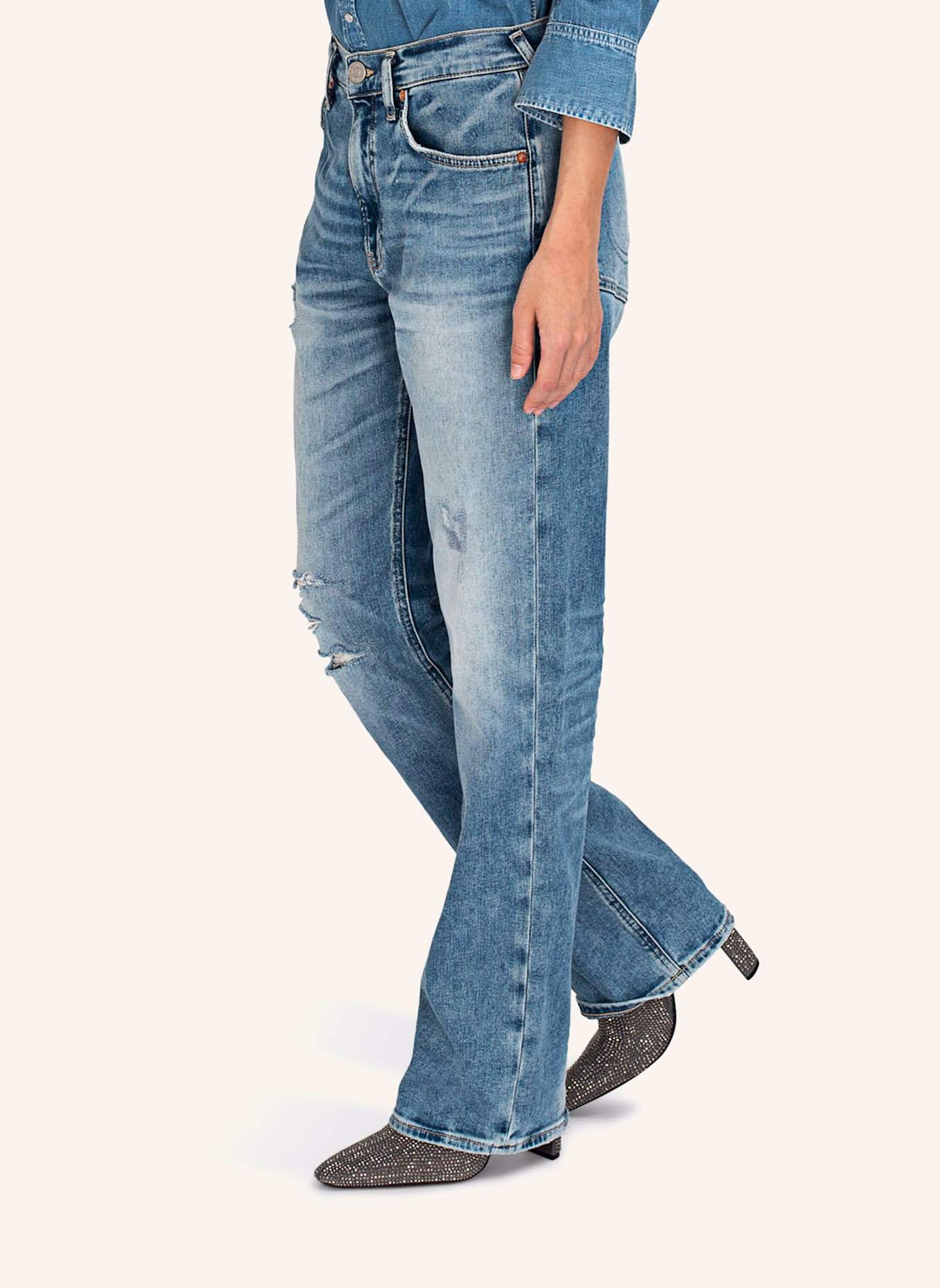 TRUE RELIGION Jeans KATE Relaxed Straight, Farbe: BLAU (Bild 6)