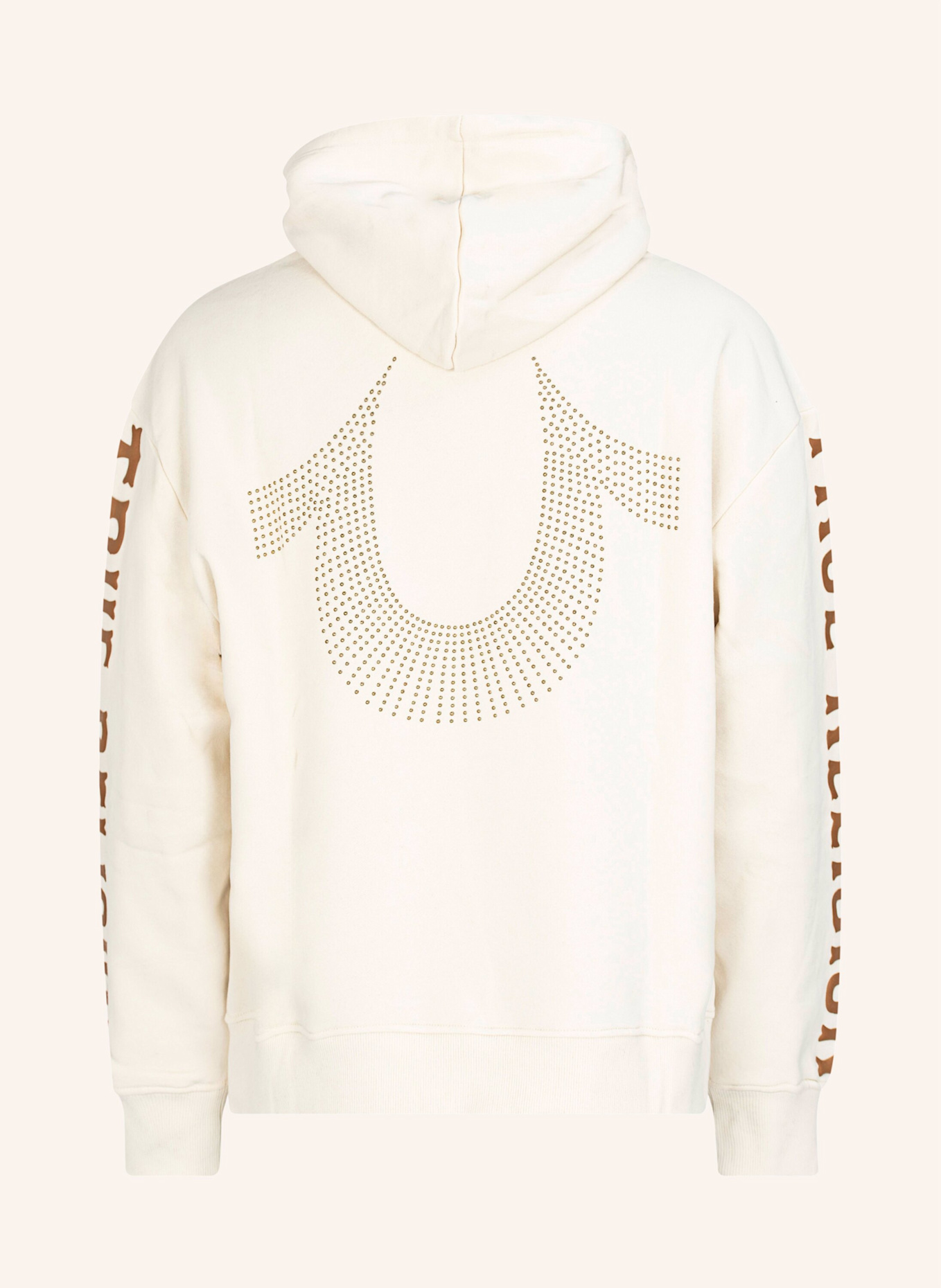 TRUE RELIGION Hoodie mit Nieten, Farbe: WEISS (Bild 2)