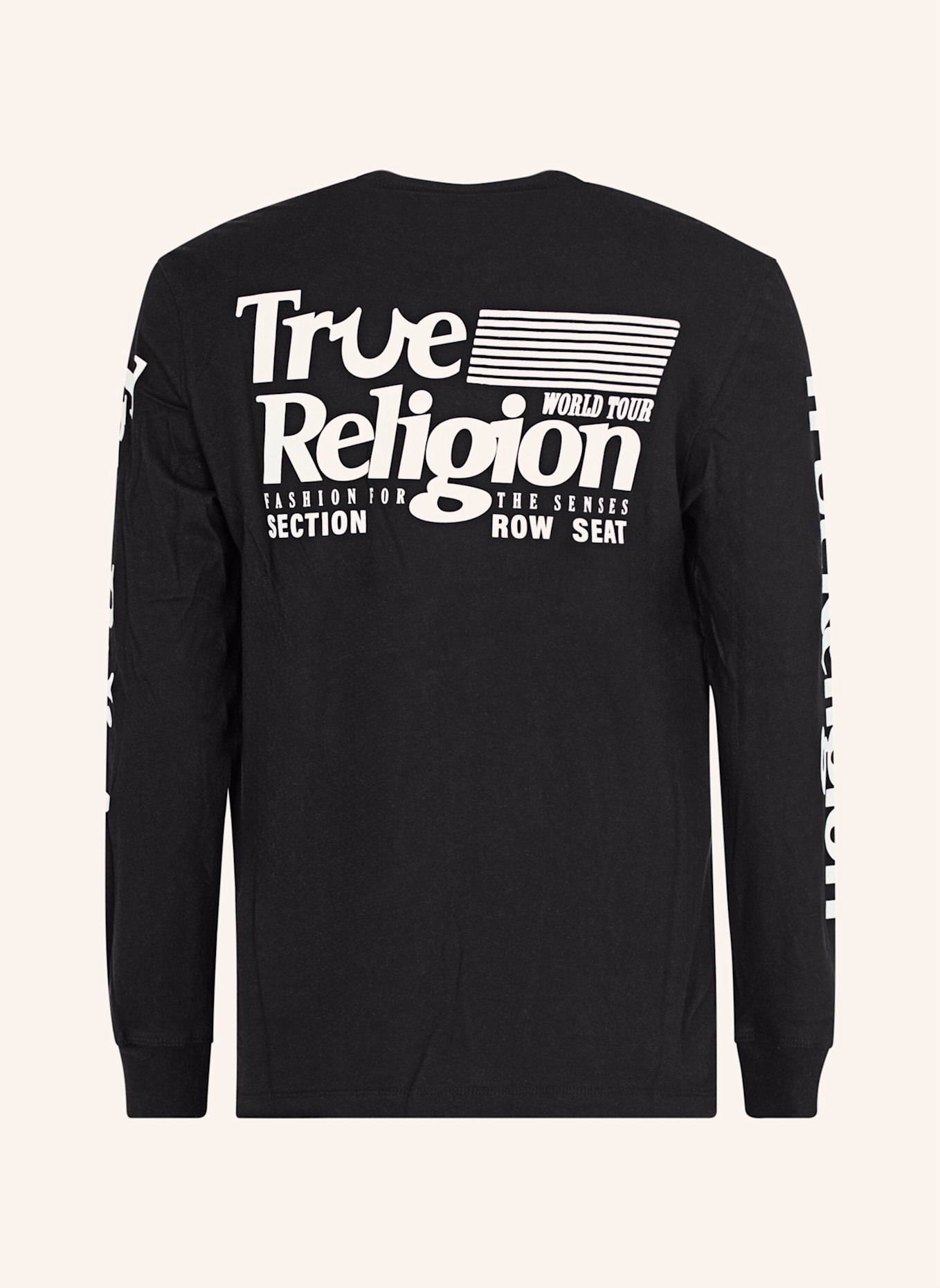 TRUE RELIGION Longsleeve FLAG, Farbe: SCHWARZ (Bild 2)