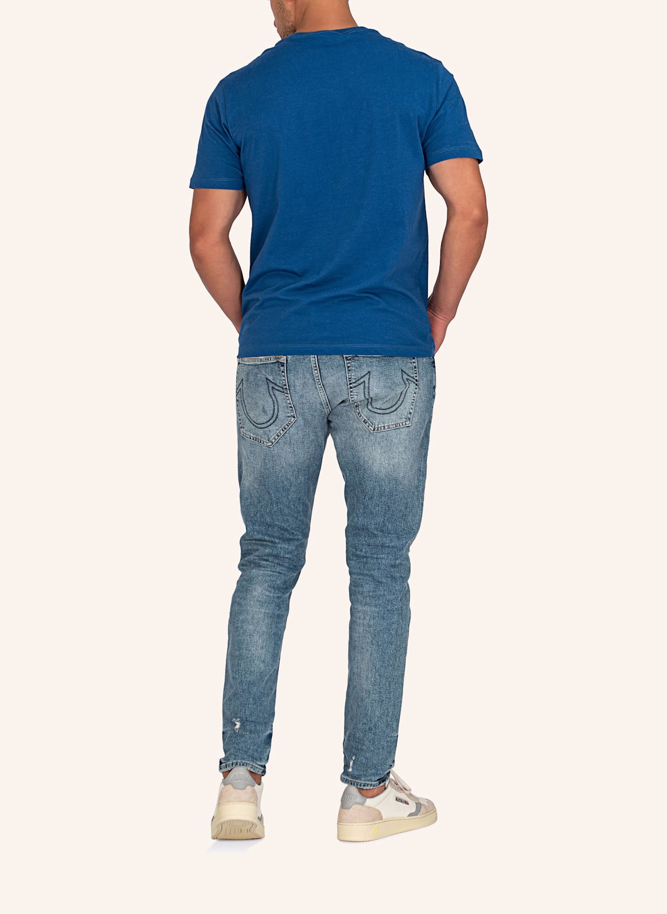 TRUE RELIGION T-Shirt PAISLEY, Farbe: BLAU (Bild 2)