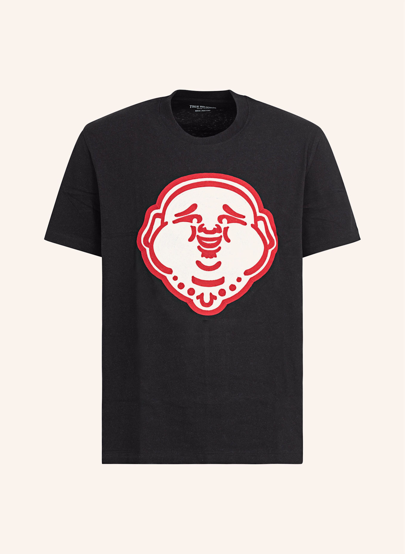 TRUE RELIGION T-Shirt BUDDHA FACE, Farbe: SCHWARZ (Bild 1)