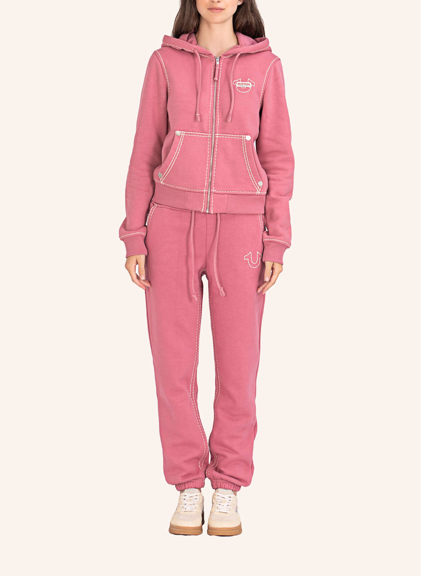 TRUE RELIGION Sweatpant SUPER T, Farbe: ROSA (Bild 9)