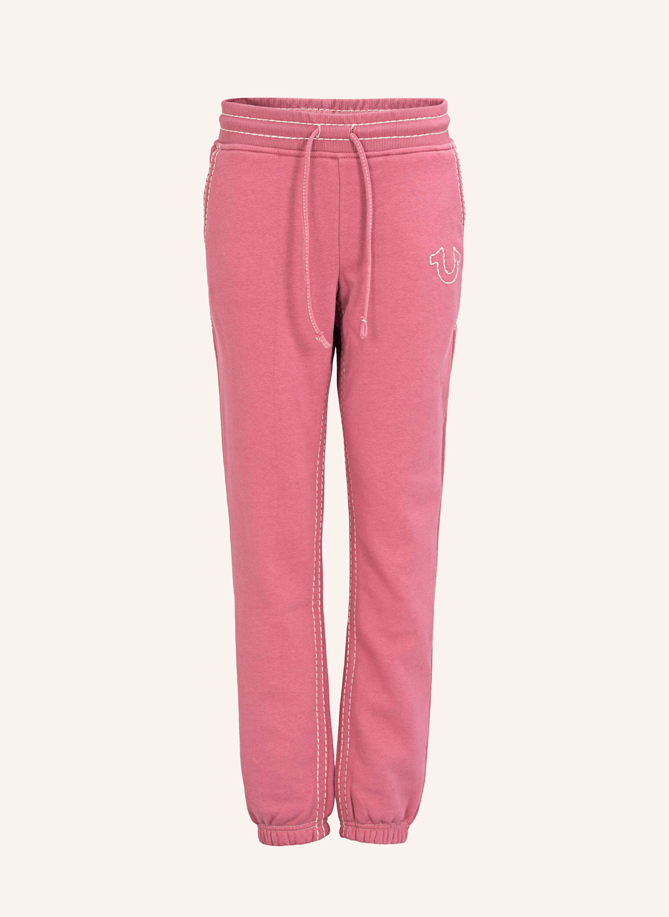 TRUE RELIGION Sweatpant SUPER T, Farbe: ROSA (Bild 1)