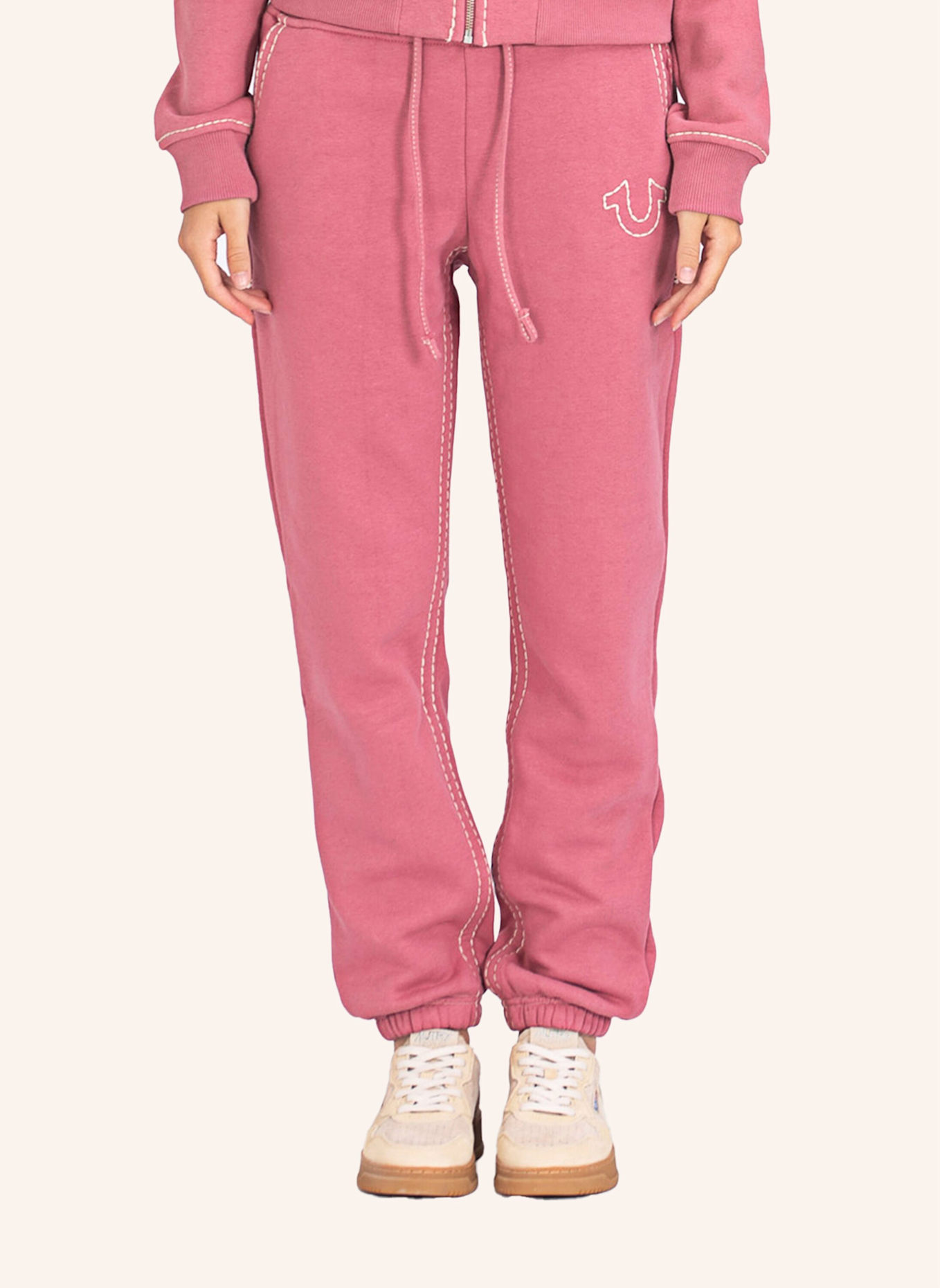 TRUE RELIGION Sweatpant SUPER T, Farbe: ROSA (Bild 3)