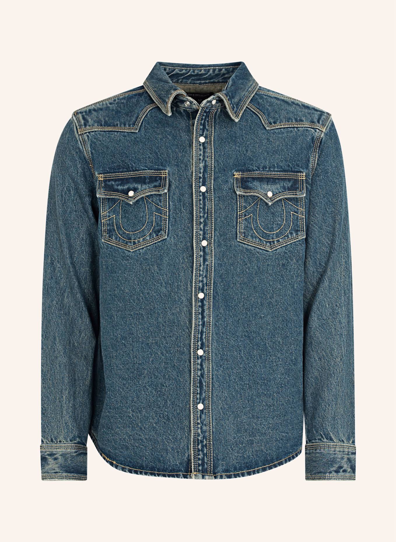 TRUE RELIGION Jeanshemd ROCKY, Farbe: BLAU (Bild 1)