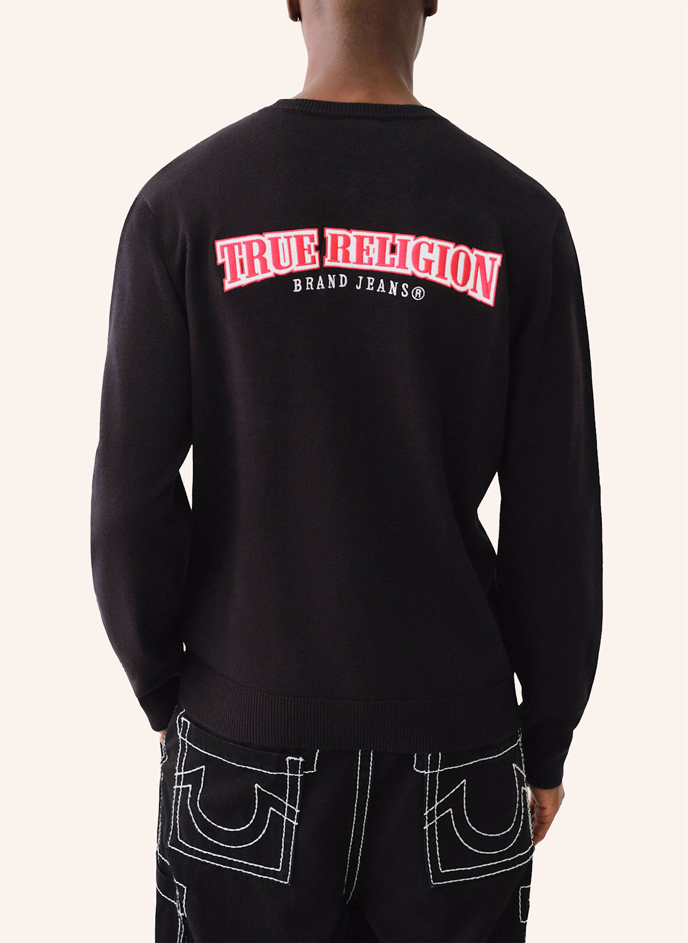 TRUE RELIGION Sweatshirt, Farbe: SCHWARZ (Bild 5)