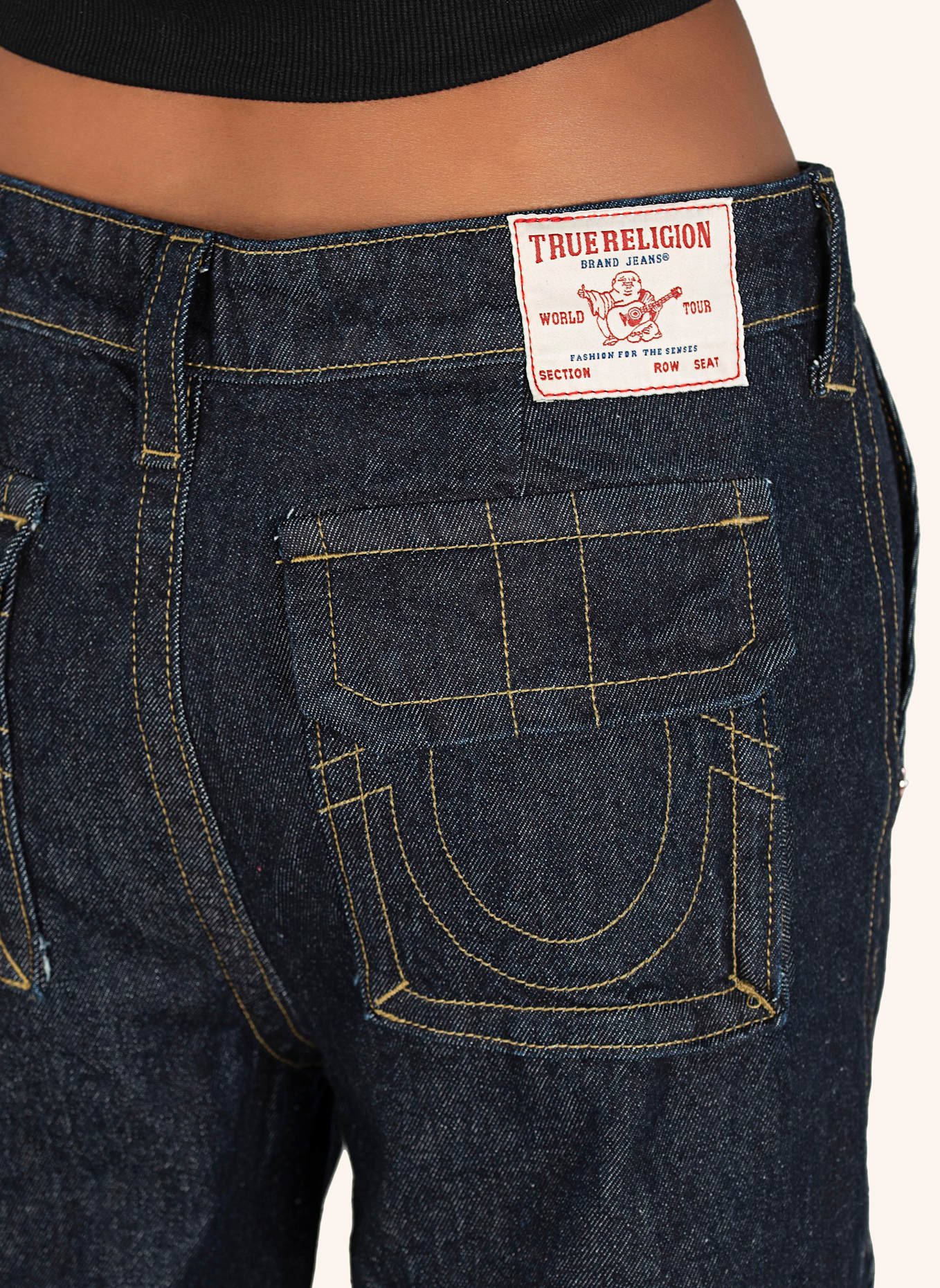 TRUE RELIGION BAGGY CARGO, Farbe: BLAU (Bild 8)